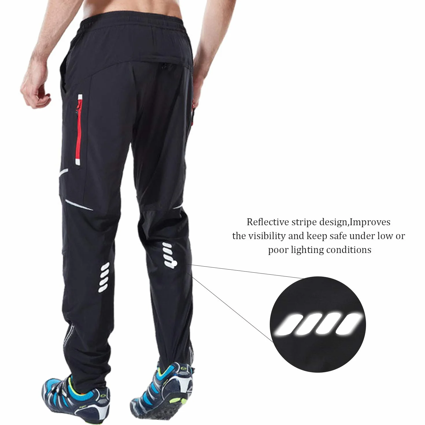 Ynport Creefreak Athletic spodnie do jazdy na rowerze MTB, oddychające spodnie sportowe do aktywności na świeżym powietrzu i do treningu sportowego