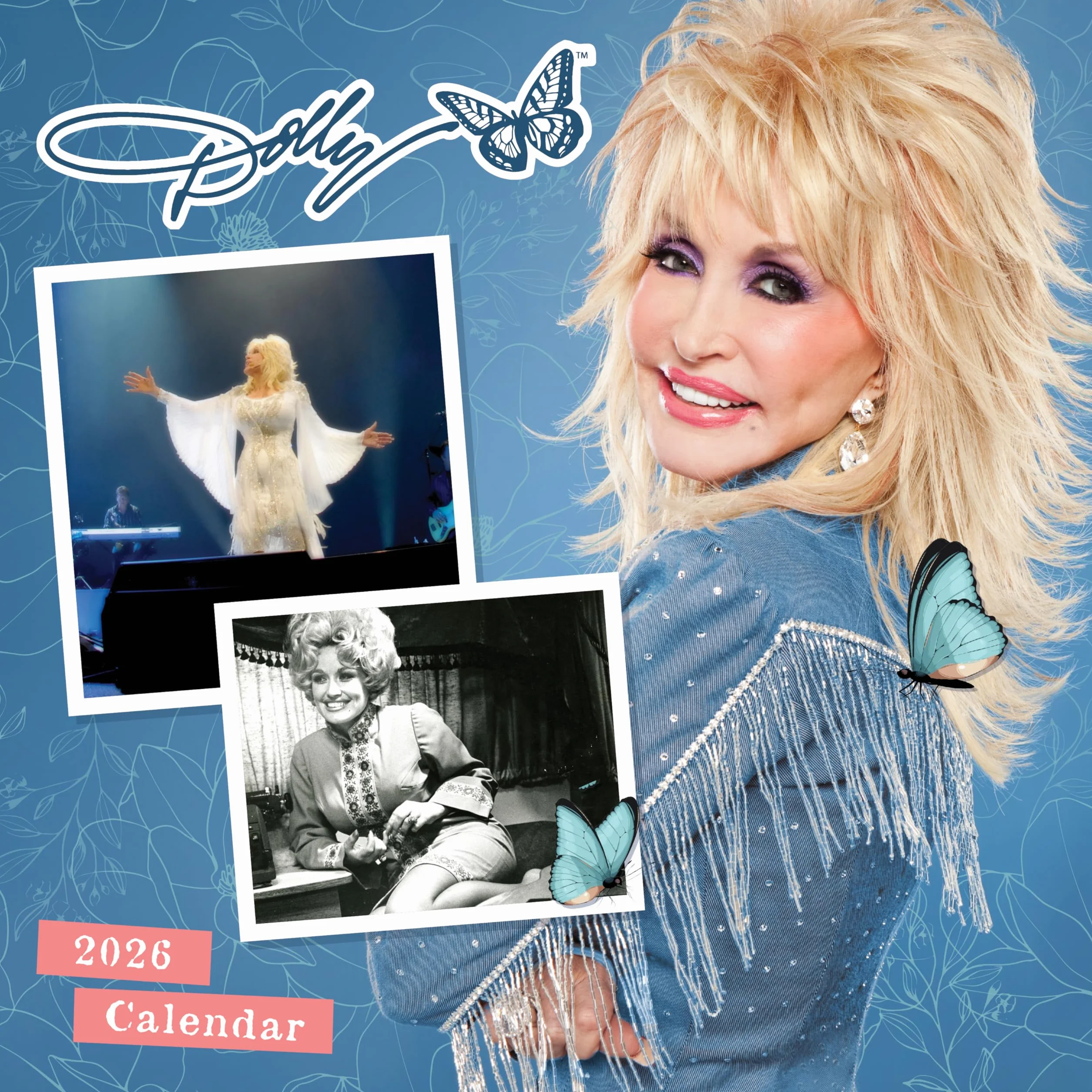 Dolly Parton 2026 Wall Calendar