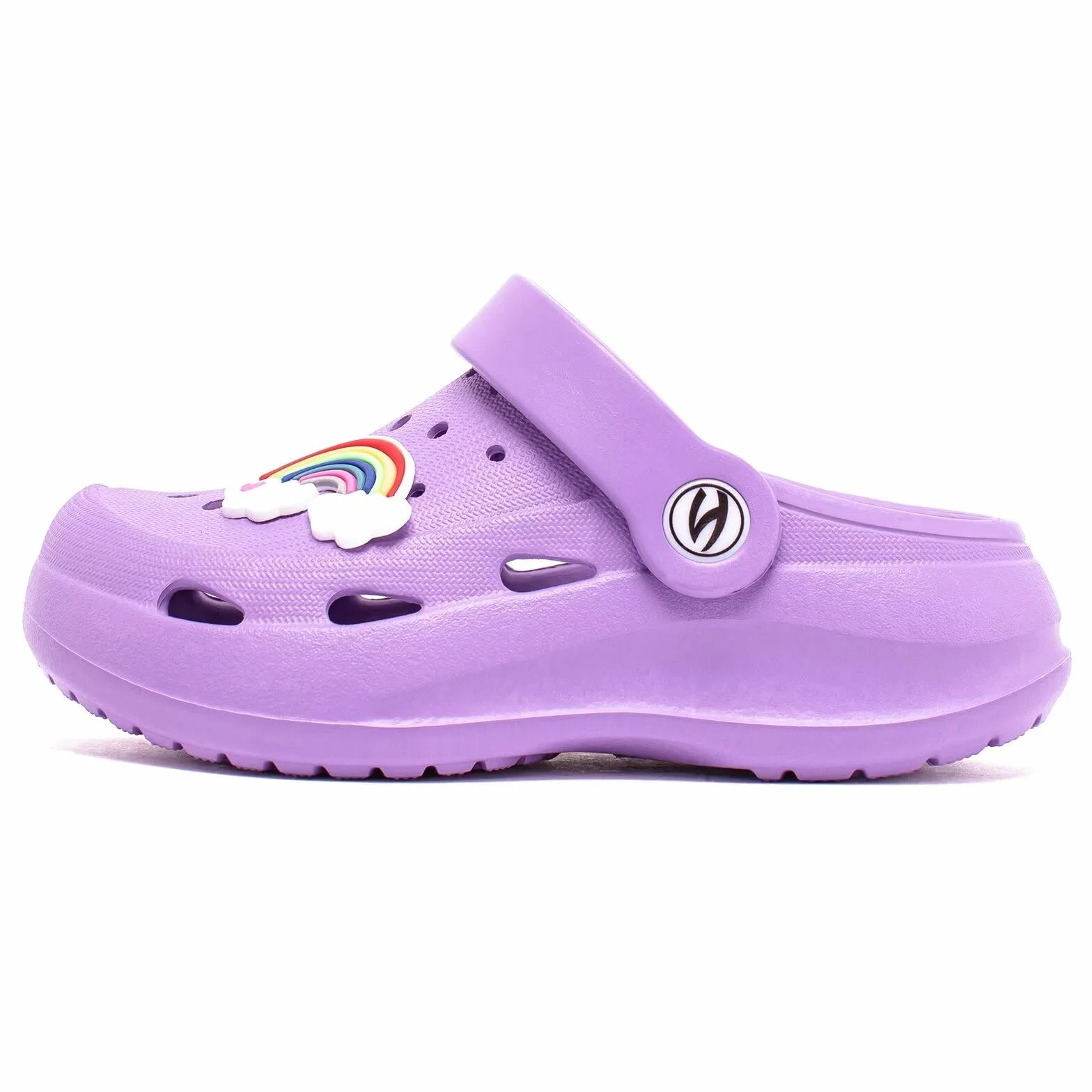 HOBIBEAR Unisex Dzieci Drewniaki Klasyczne Buty Ogrodowe Dziewczęta Chłopcy Plażowe Sandały