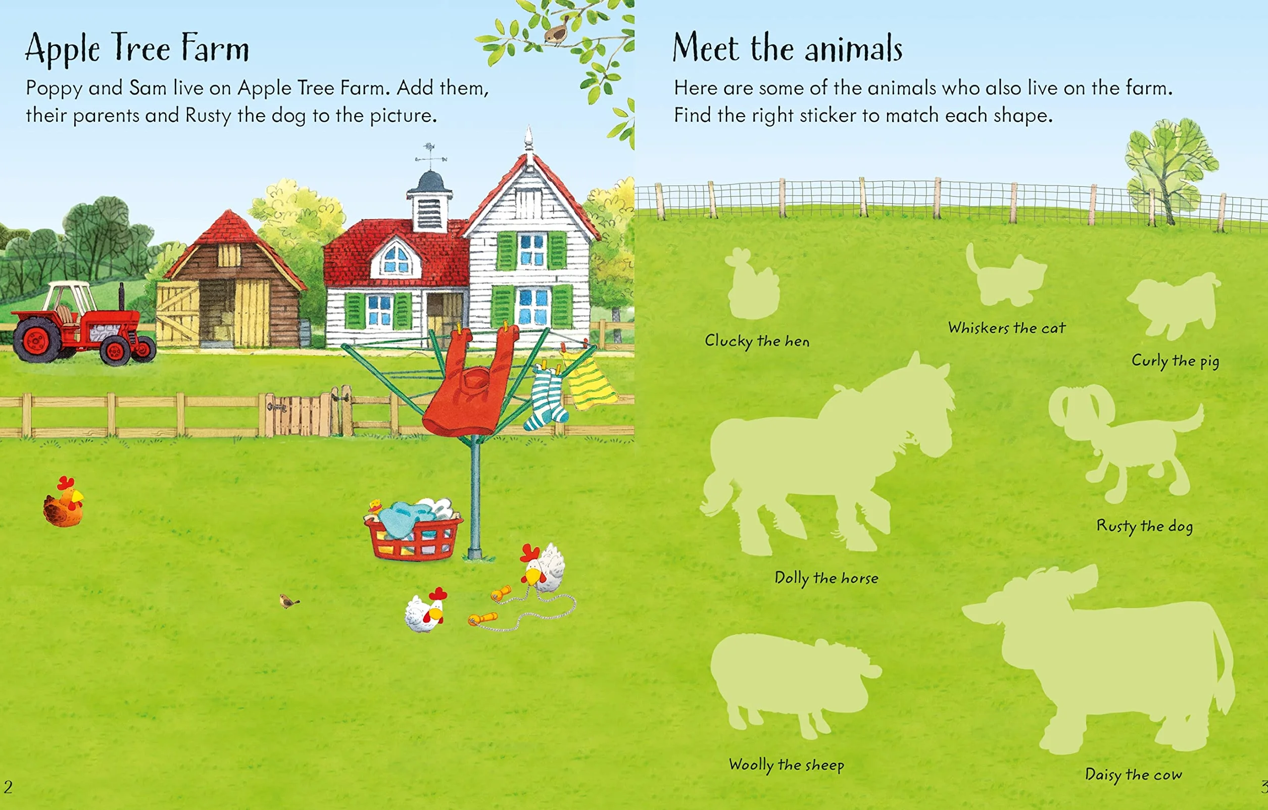 Poppy and Sam's Animals Sticker Book (Farmyard Tales Poppy and Sam): 1