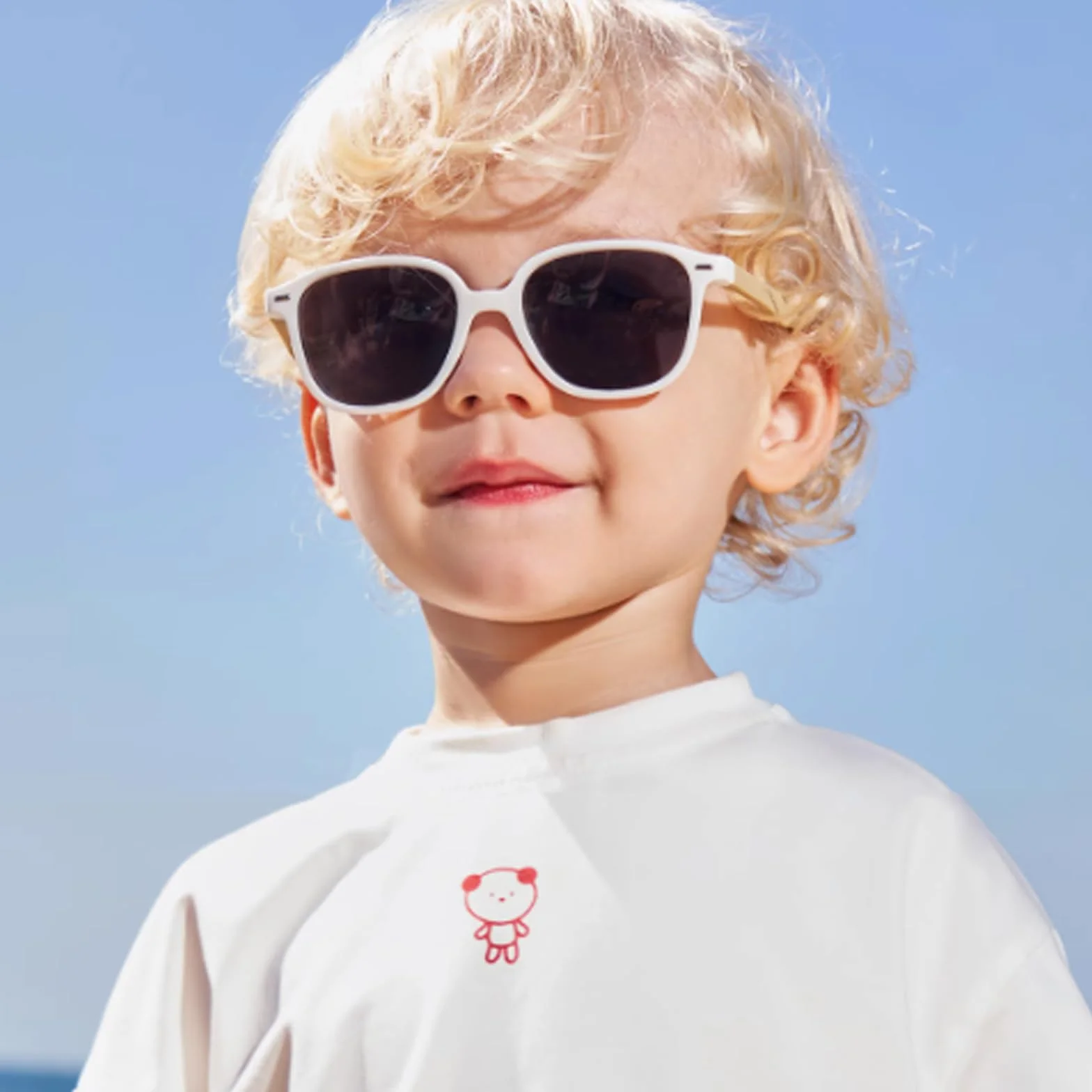 DKDDSSS 2 pary okularów przeciwsłonecznych dla niemowląt, okulary przeciwsłoneczne dla maluchów, okulary przeciwsłoneczne dla dzieci, spolaryzowane elastyczne kwadratowe okulary przeciwsłoneczne dla