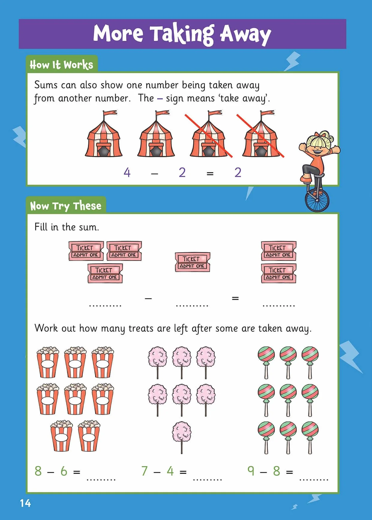 First Sums Activity Book for Ages 4-5 (Reception)