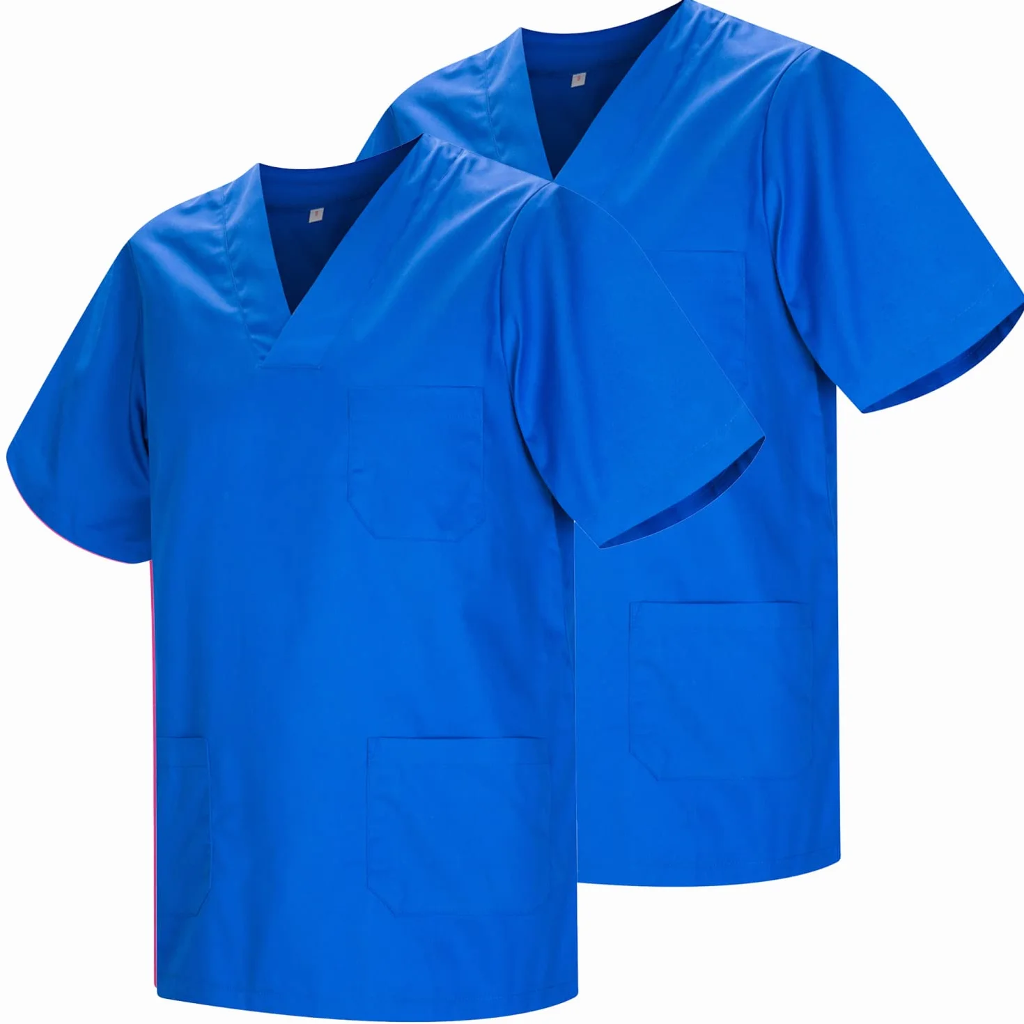 MISEMIYA - Opakowanie 2 sztuki - Unisex płaszcz sanitarny mundury sanitarne mundury sanitarne - 2-817