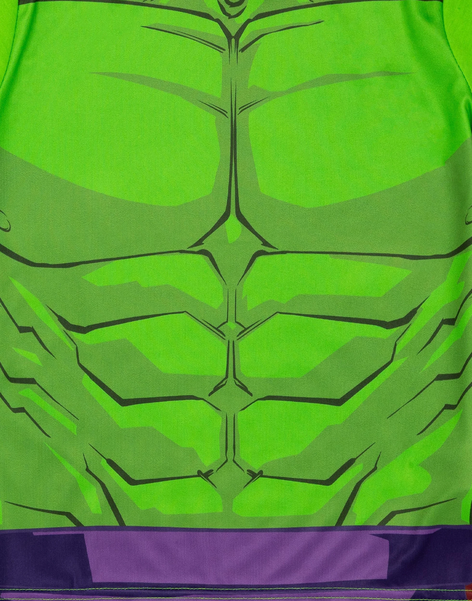 Marvel Hulk Chłopięca piżama | Dziecięca koszulka i szorty Hulk piżamy | Potężny zielony i fioletowy projekt | Oficjalny towar Marvela | Idealny prezent dla małych superbohaterów