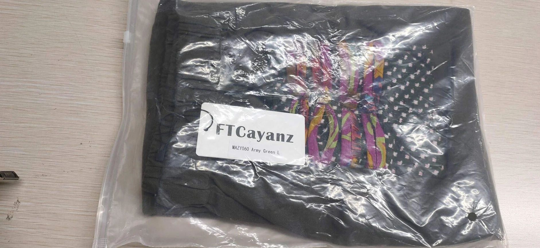 FTCayanz Damskie spodnie lniane na co dzień, elastyczny ściągacz, spodnie haremkowe
