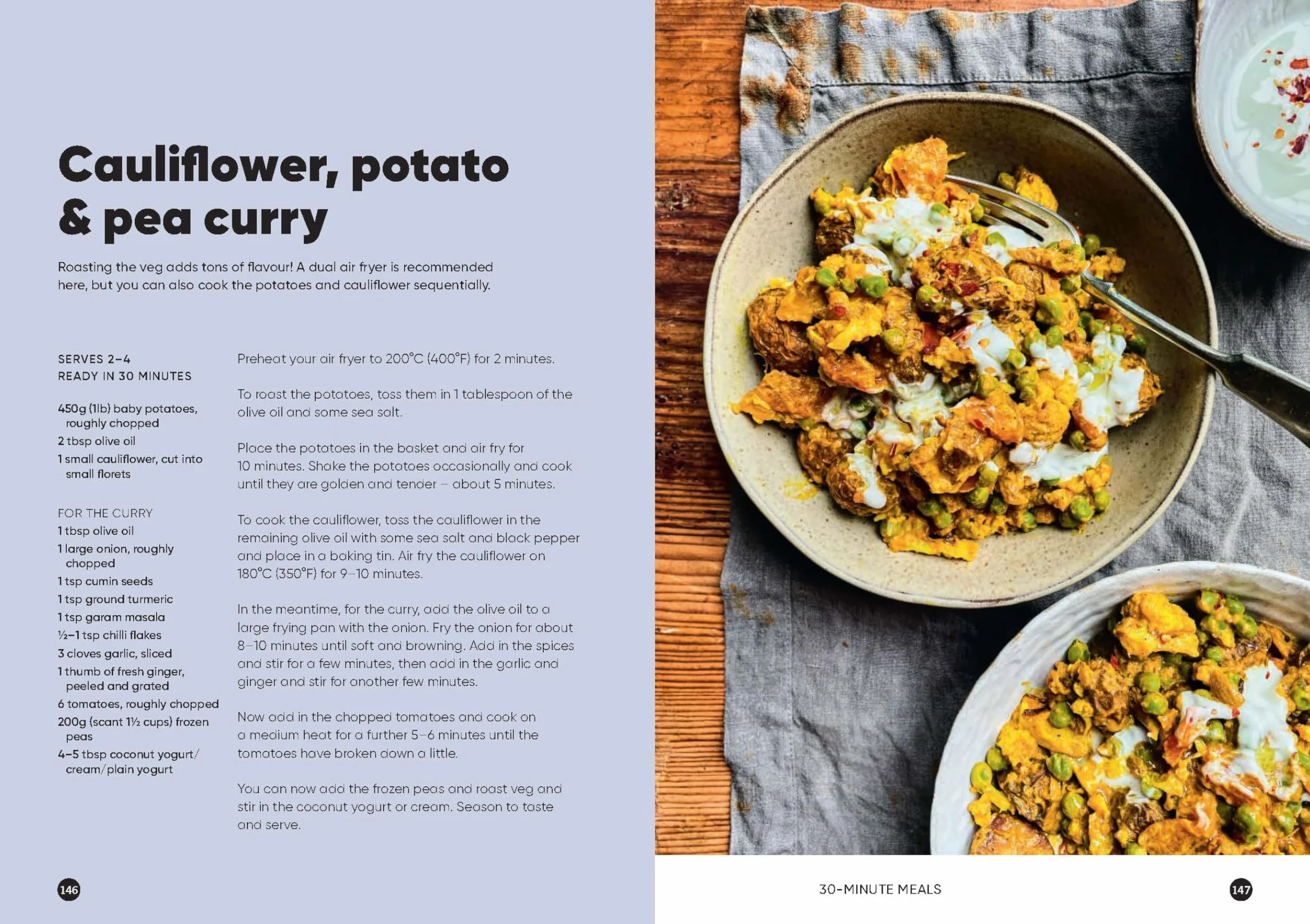 The Vegan Air Fryer: Quick & Easy, Healthy Meals