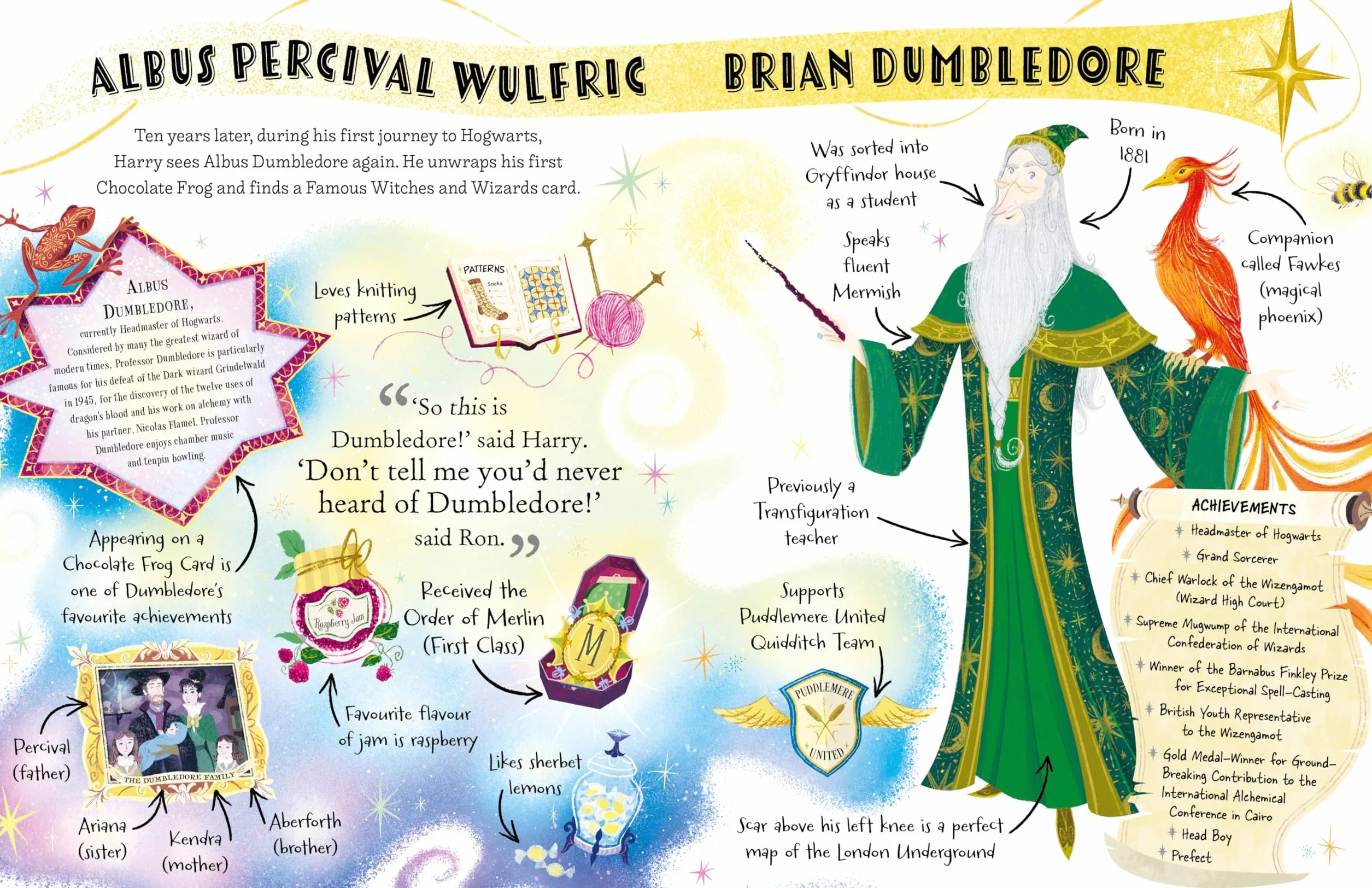 Professor Dumbledore: by J.K. Rowling
