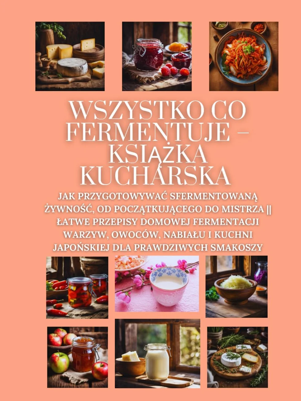 Wszystko co fermentuje – książka kucharska: Jak przygotowywać sfermentowaną żywność, od początkującego do mistrza || Łatwe przepisy domowej ... i kuchni japońskiej dla prawdziwych smakoszy