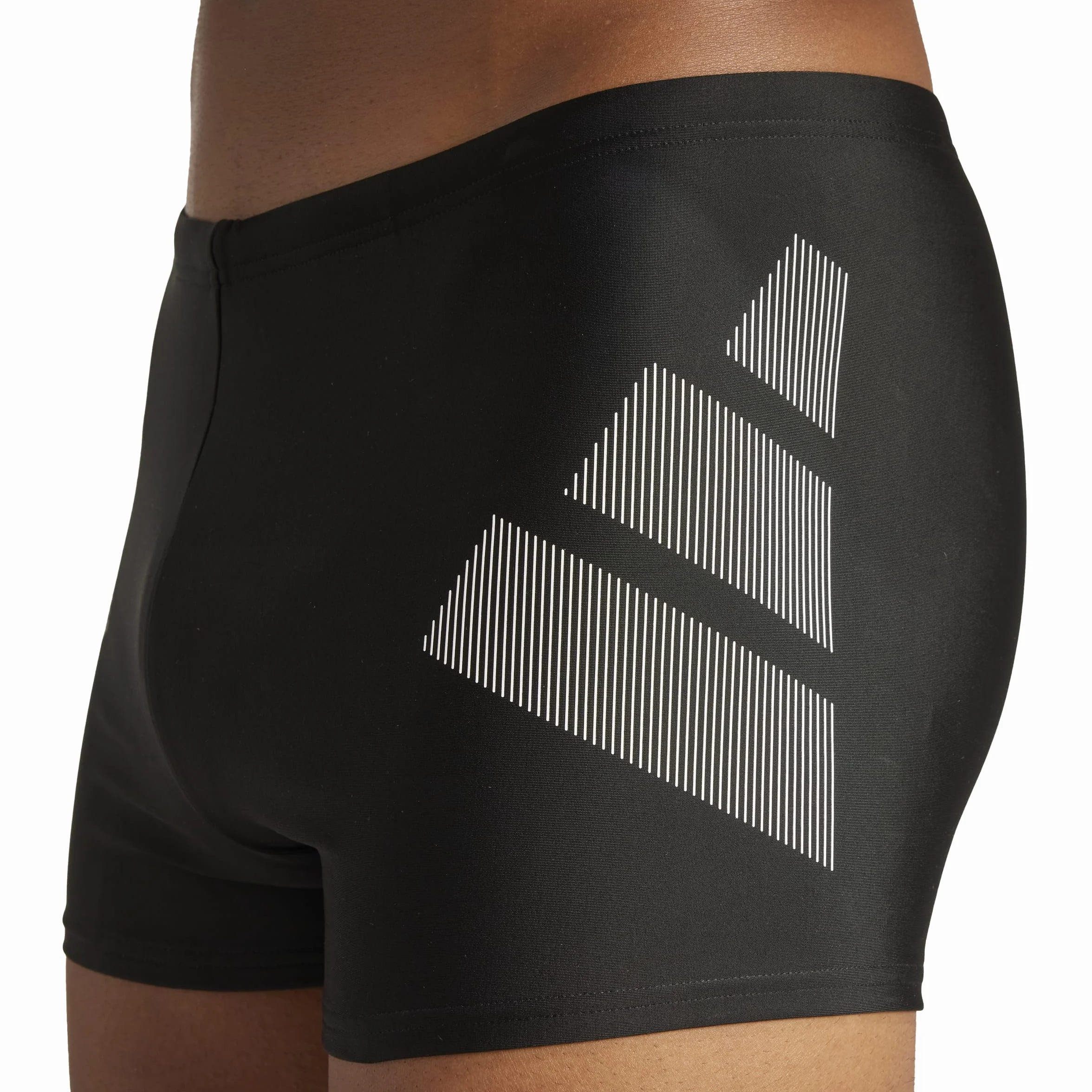 adidas Mężczyźni BIG BARS SWIM BOXERS, Black, 40