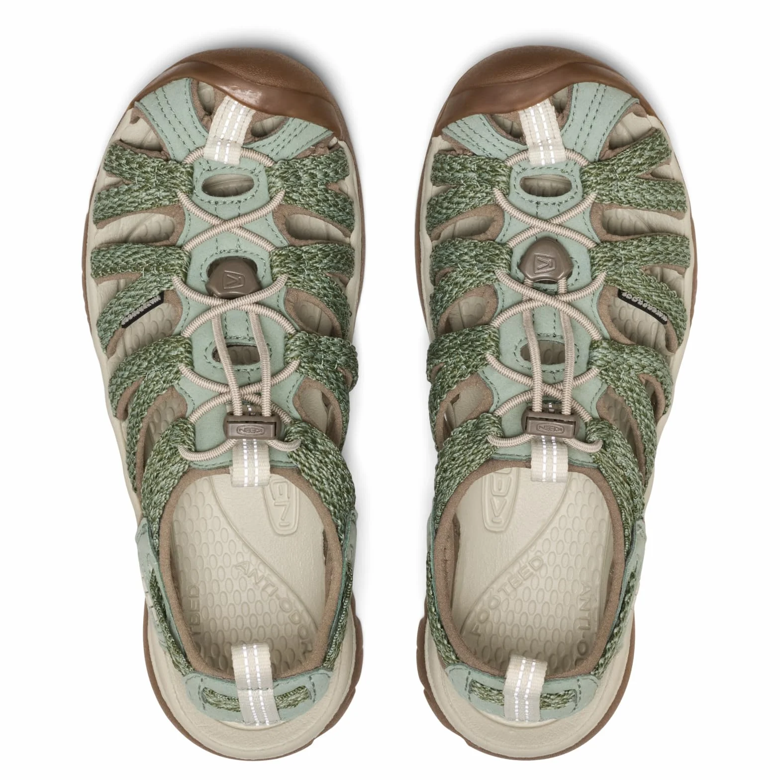 KEEN Damskie sandały Whisper, Lily Pad, 40 EU, Lily Pad, 40.5 EU