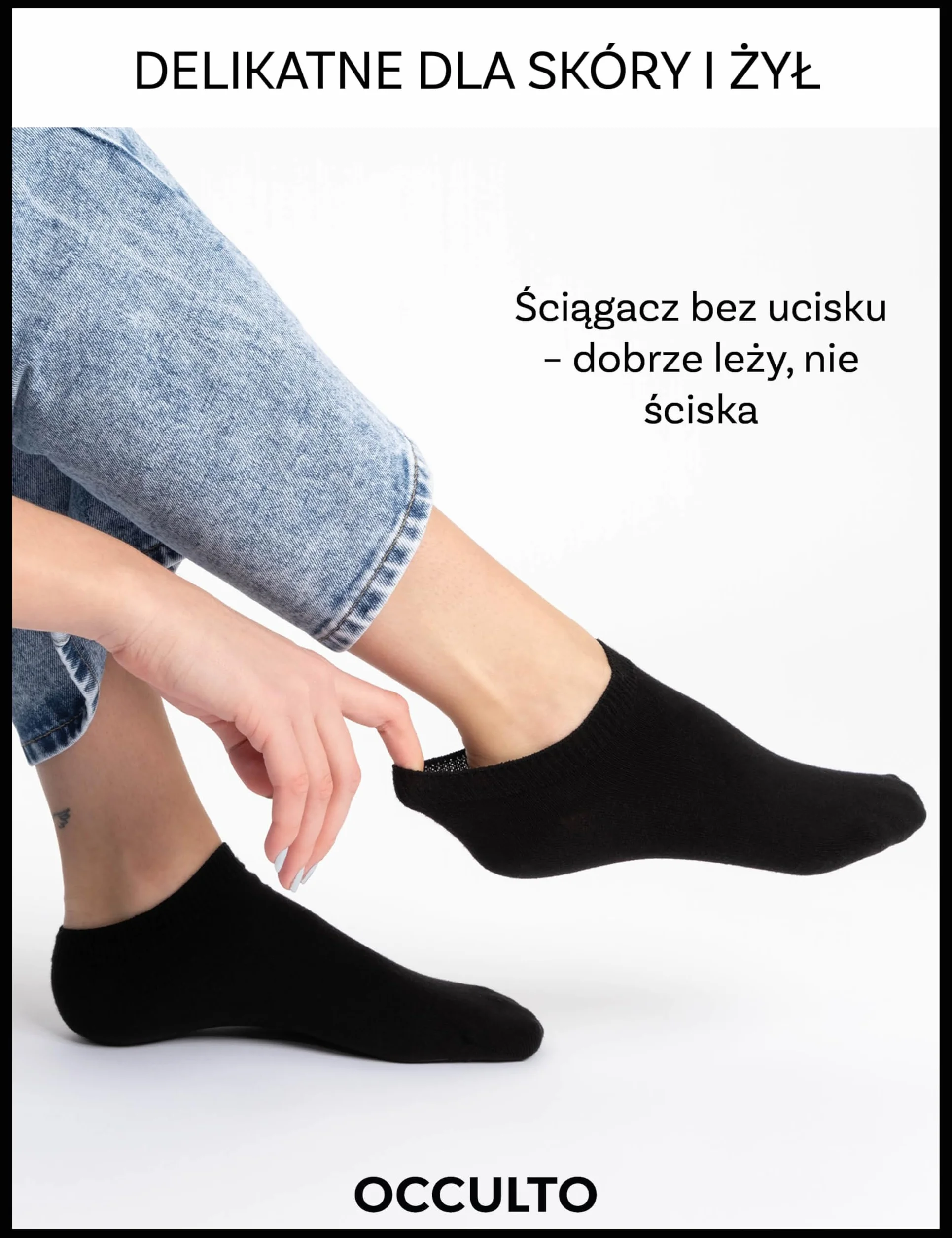 Occulto 100% bawełniane krótkie skarpetki damski & męskie 10 pack (model: Manu)
