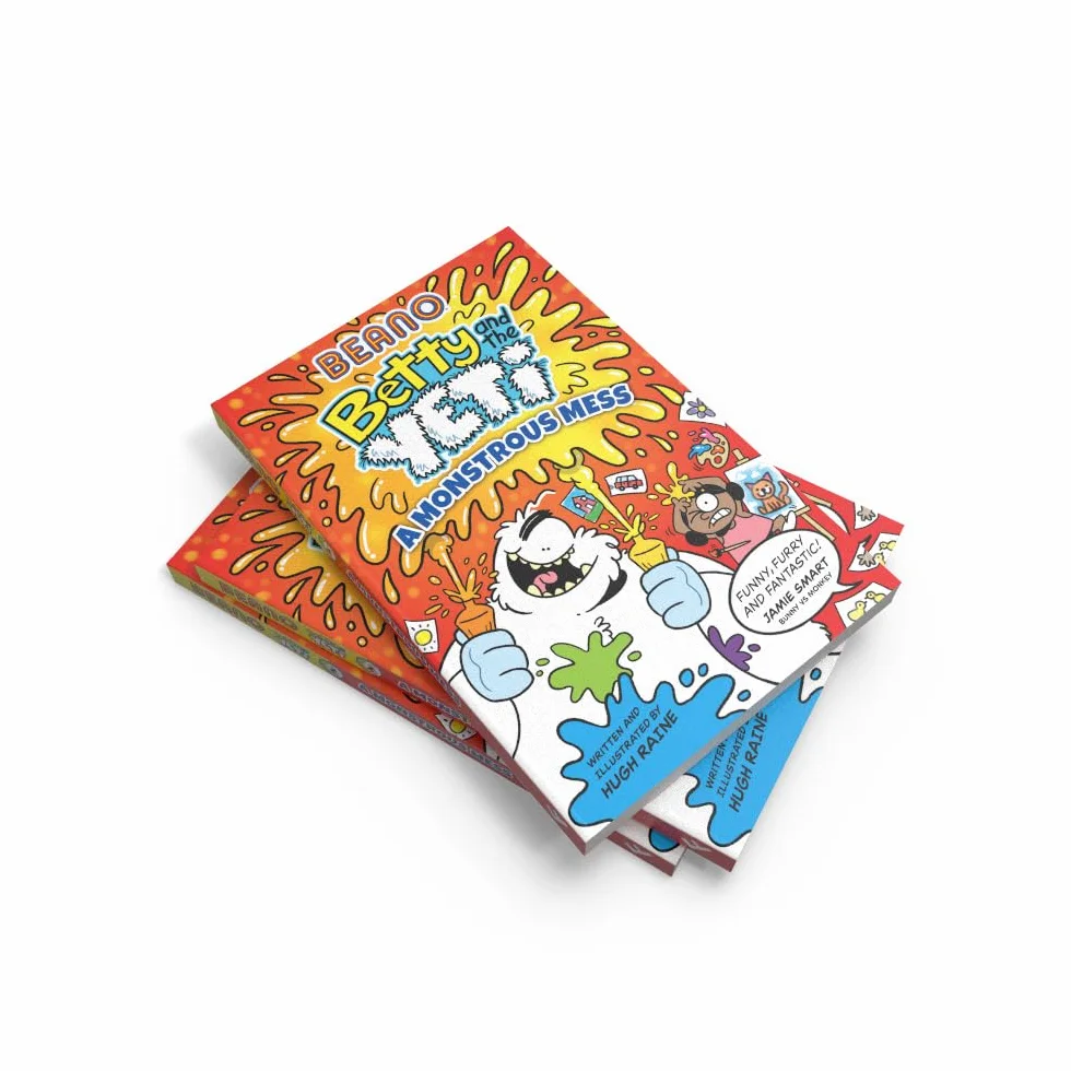 Beano Betty and the Yeti: A Monstrous Mess: Book 2 of the new official Beano children’s illustrated funny graphic novel series – perfect for kids aged 6, 7, 8, 9, and 10!