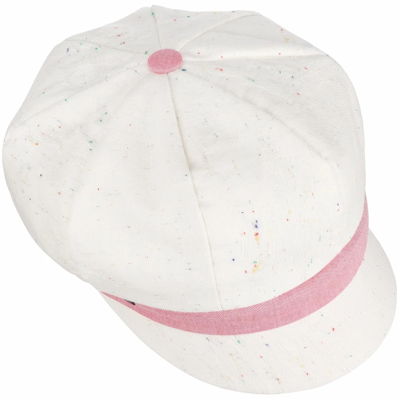 Lipodo Mini Colour Dots czapka z daszkiem czapka balonowa Made in Italy damska wiosna lato