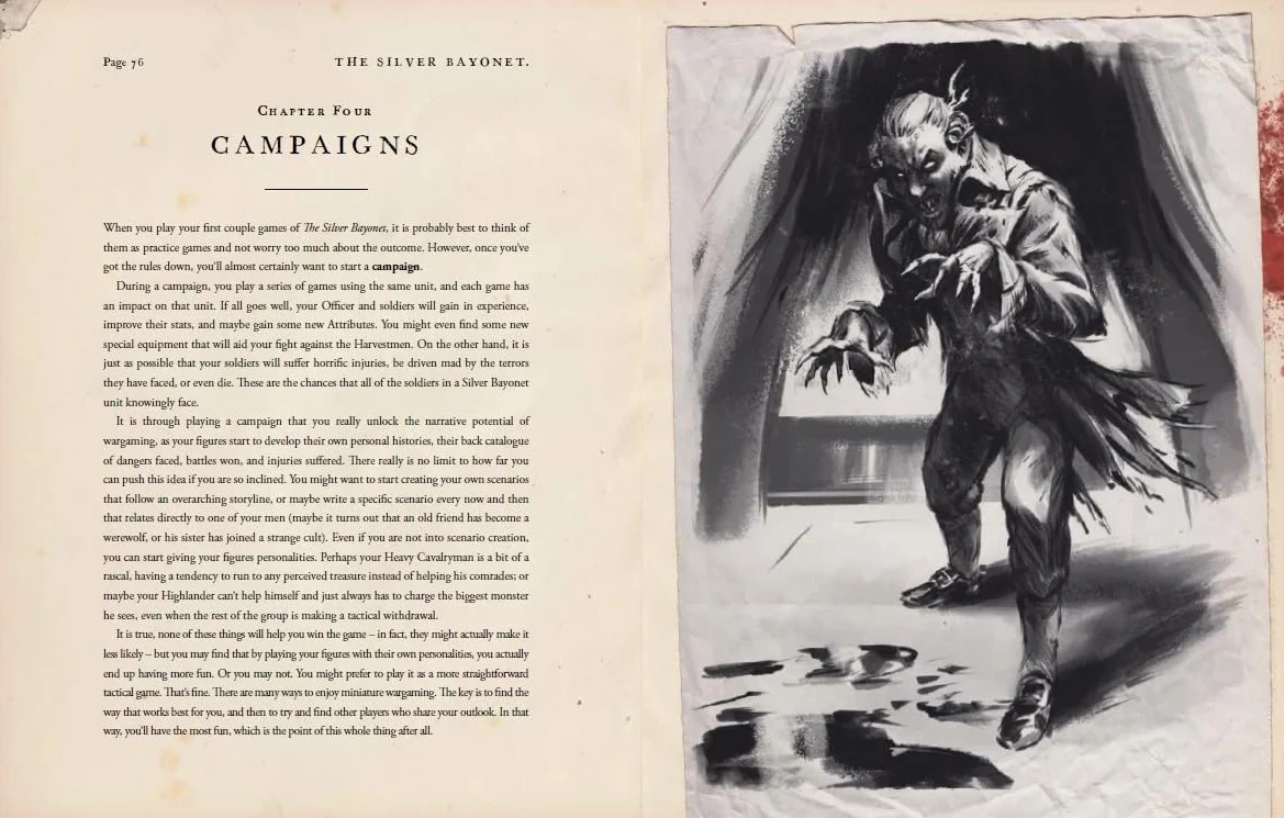 The Silver Bayonet: A Wargame of Napoleonic Gothic Horror: 1