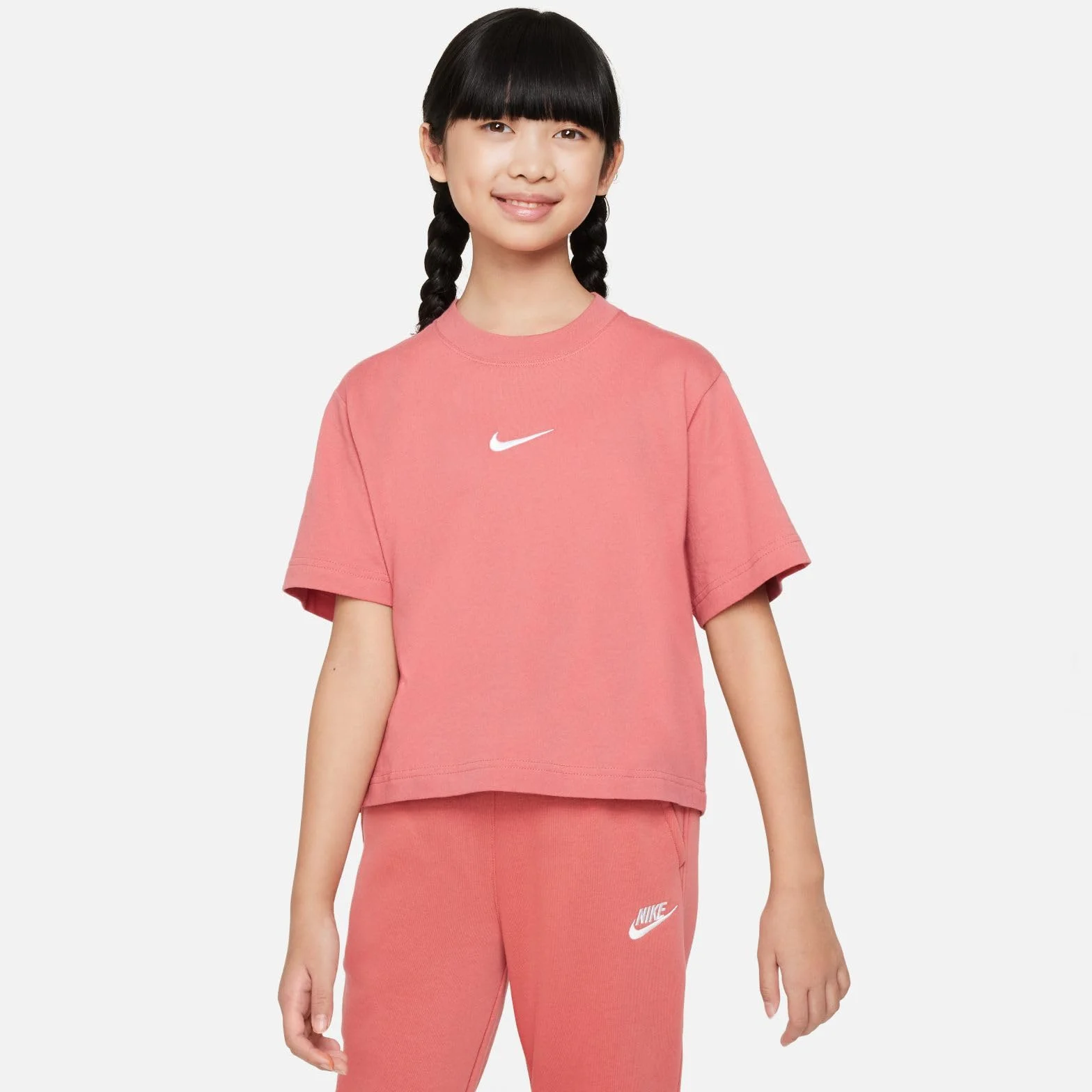 NIKE Koszulka Girl's G Nsw Tee Essntl Ss Boxy