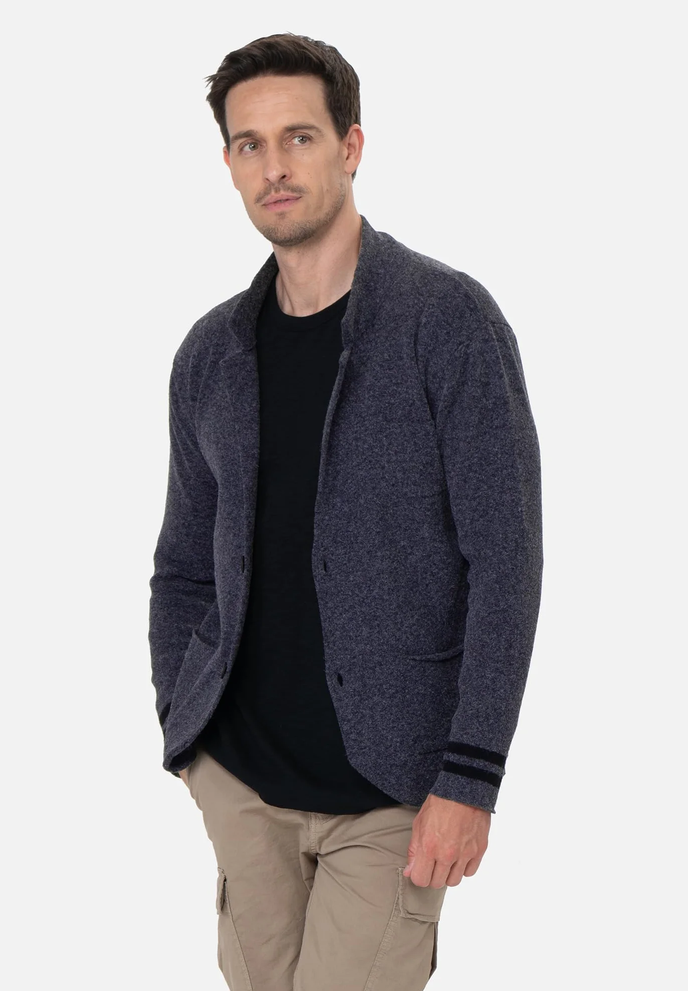 KEY LARGO Kardigan Mężczyźni Already Jacket