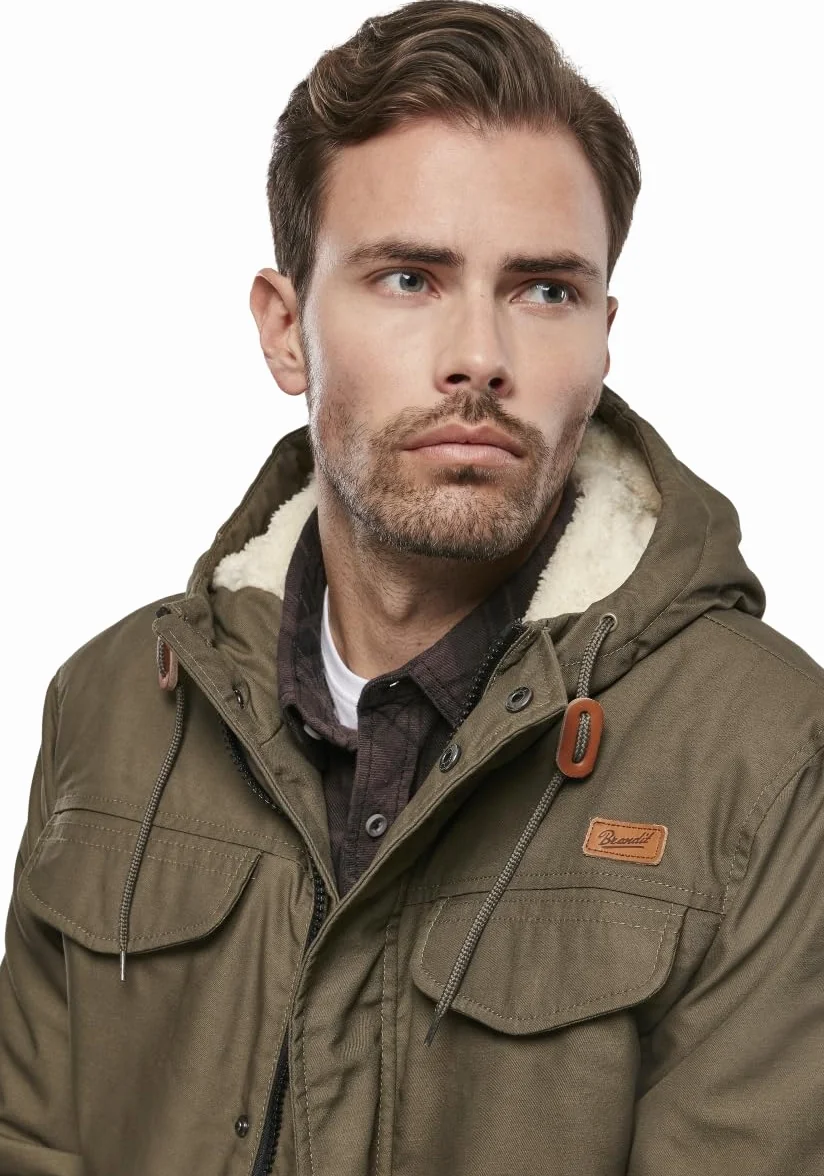 Brandit Brandit Marsh Lake Teddyparka męska Marsh Lake Teddyparka Men Mężczyźni,oliwkowy,3XL
