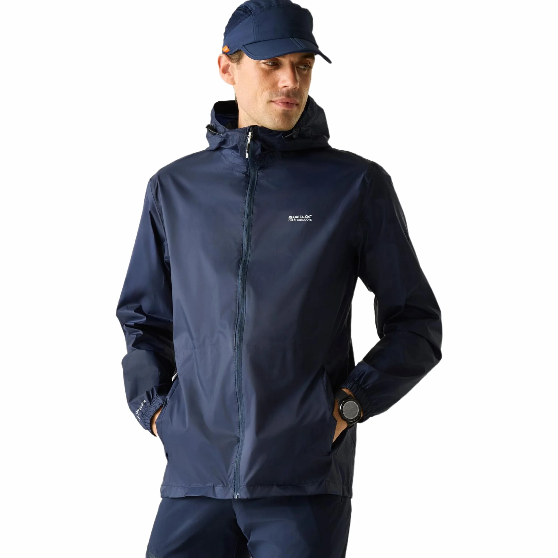 Regatta Męski Kurtka Wodoodporna Pack It, Black