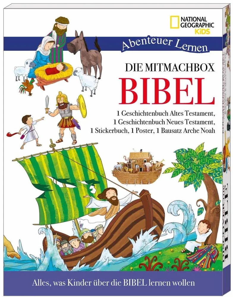 Abenteuer Lernen: Die Mitmachbox Die Bibel: National Geographic Kids