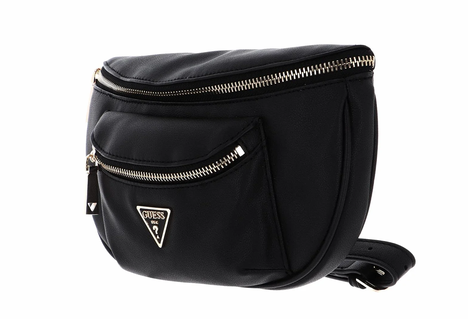 GUESS Damska torba na pasek Manhattan, Czarny, Rozmiar Uniwersalny