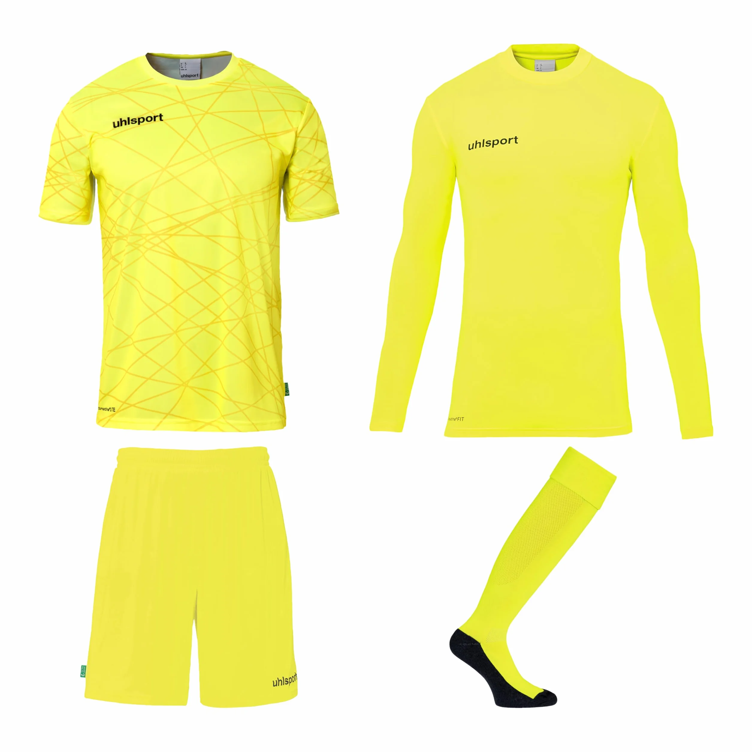 uhlsport Zestaw trykotu Uniseks Prediction Torwart Set