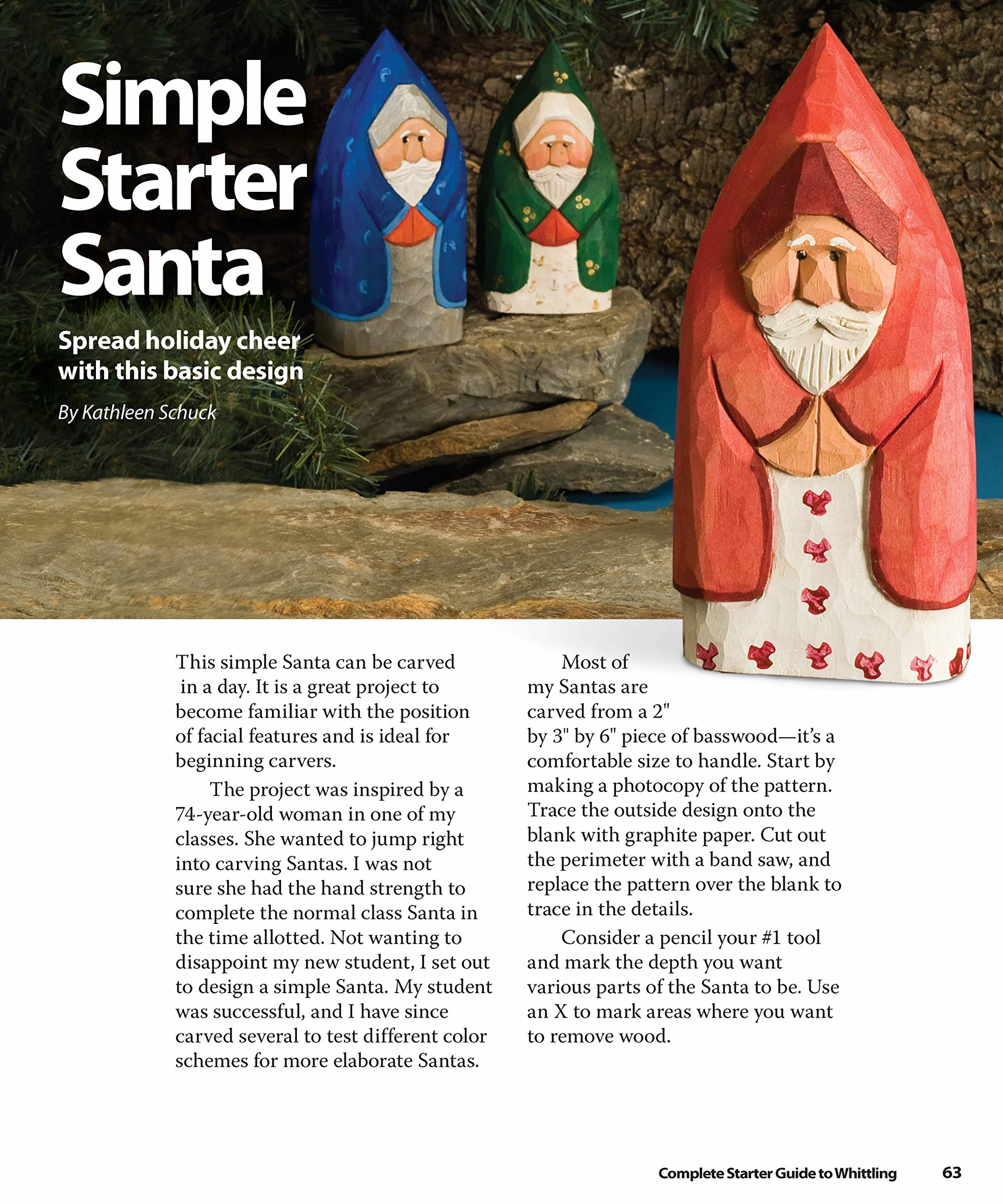 Complete Starter Guide to Whittling: 24 Easy Projects You Can Make in a Weekend