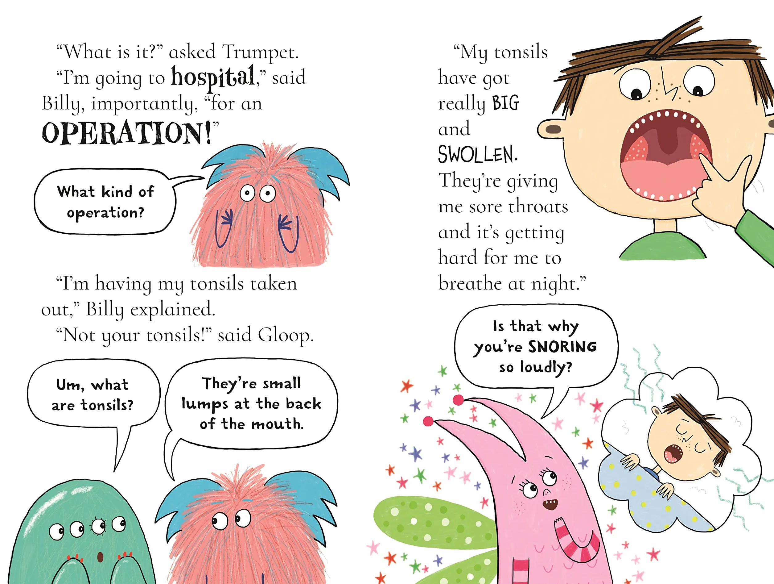 Monsters go to Hospital (Billy and the Mini Monsters)