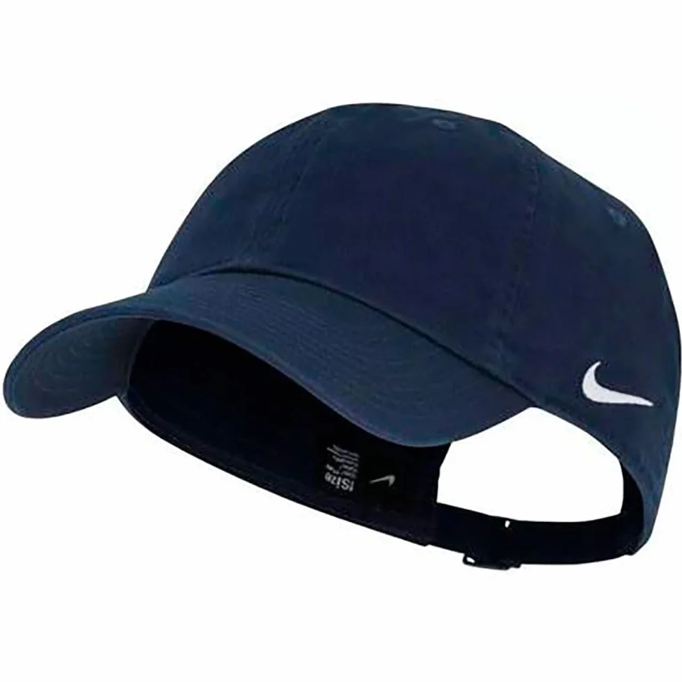 Nike Czapki unisex Team Heritage 86, Obsydian, rozmiar uniwersalny
