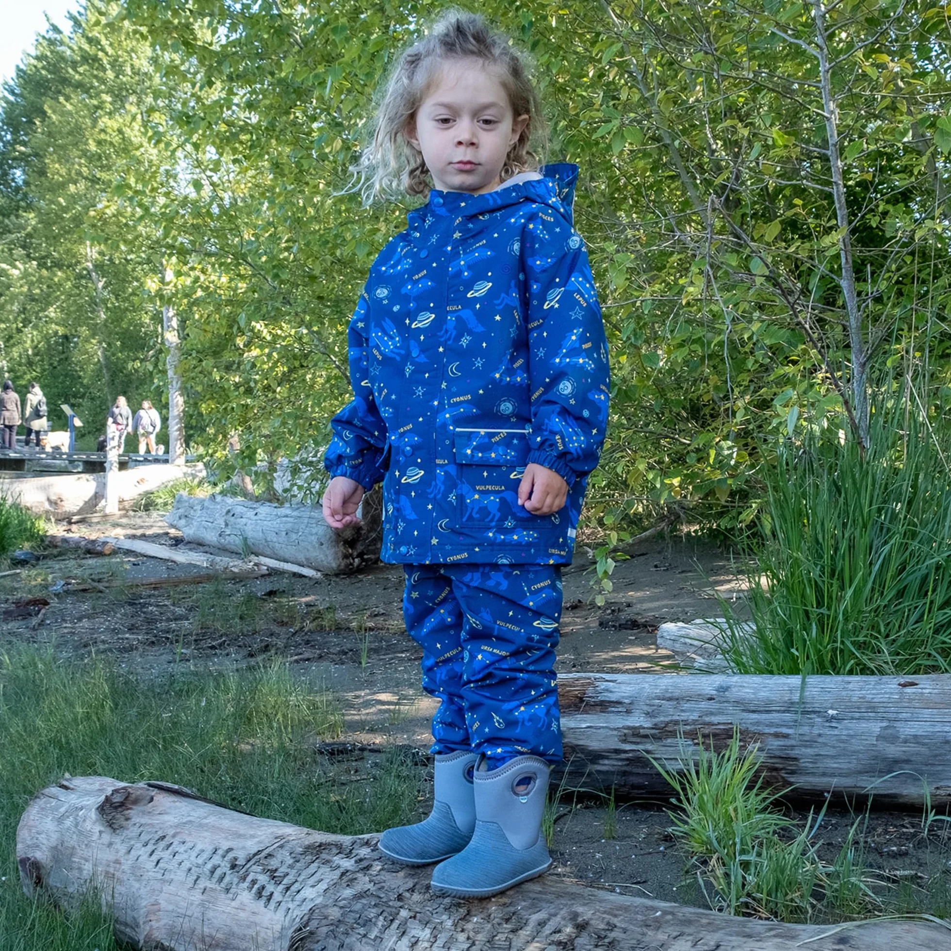 JAN & JUL Wodoodporne izolowane buty zimowe dla małych dzieci i dzieci