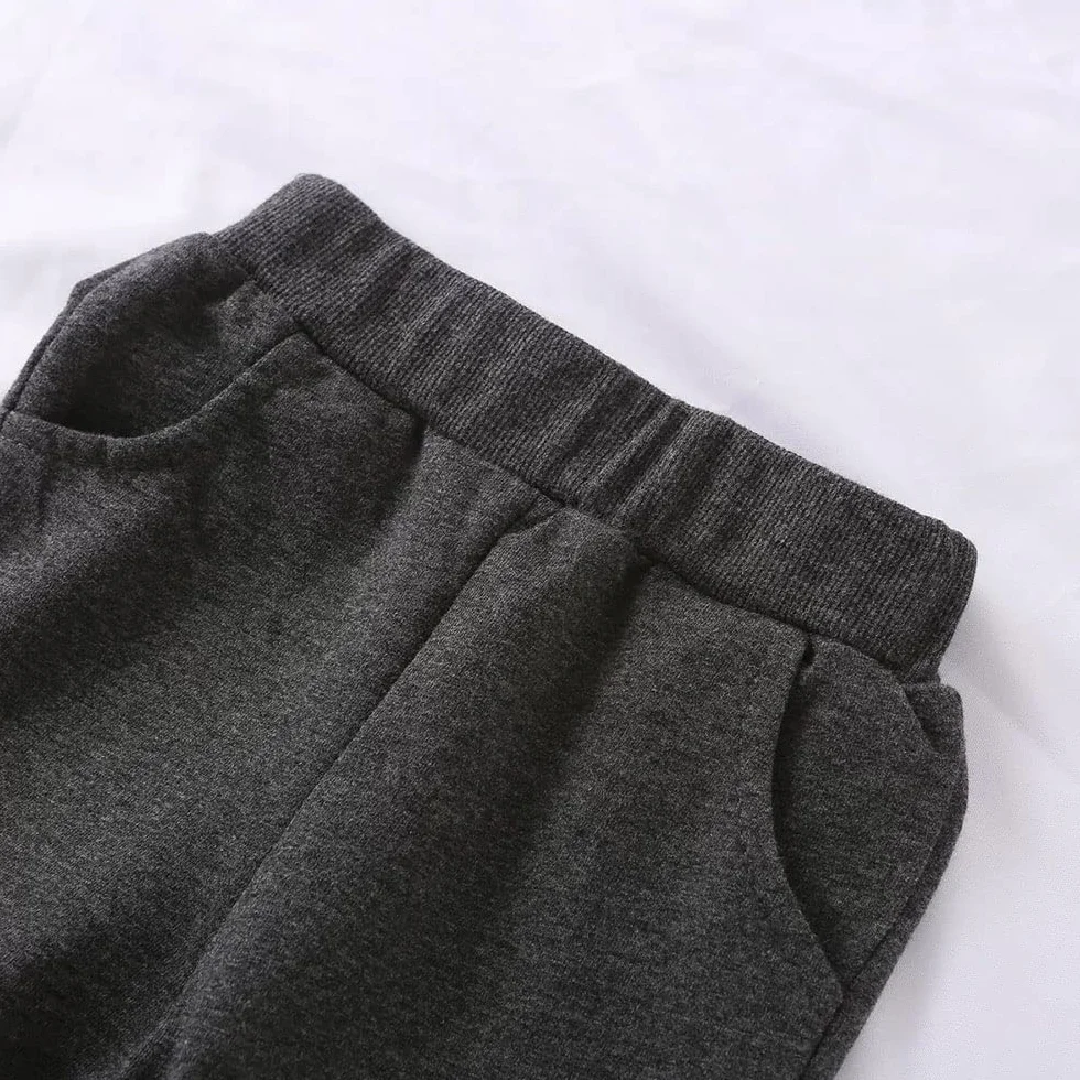 FedMois Dziecięcy dres treningowy, bluza dresowa + spodnie bawełniane, dinozaur beżowy, 110-116