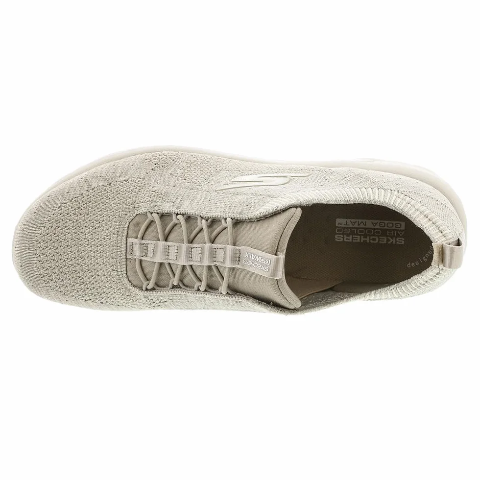 Skechers Damskie buty sportowe Go Walk Travel – Radiant Moon, szarobrązowy, 40.5 EU