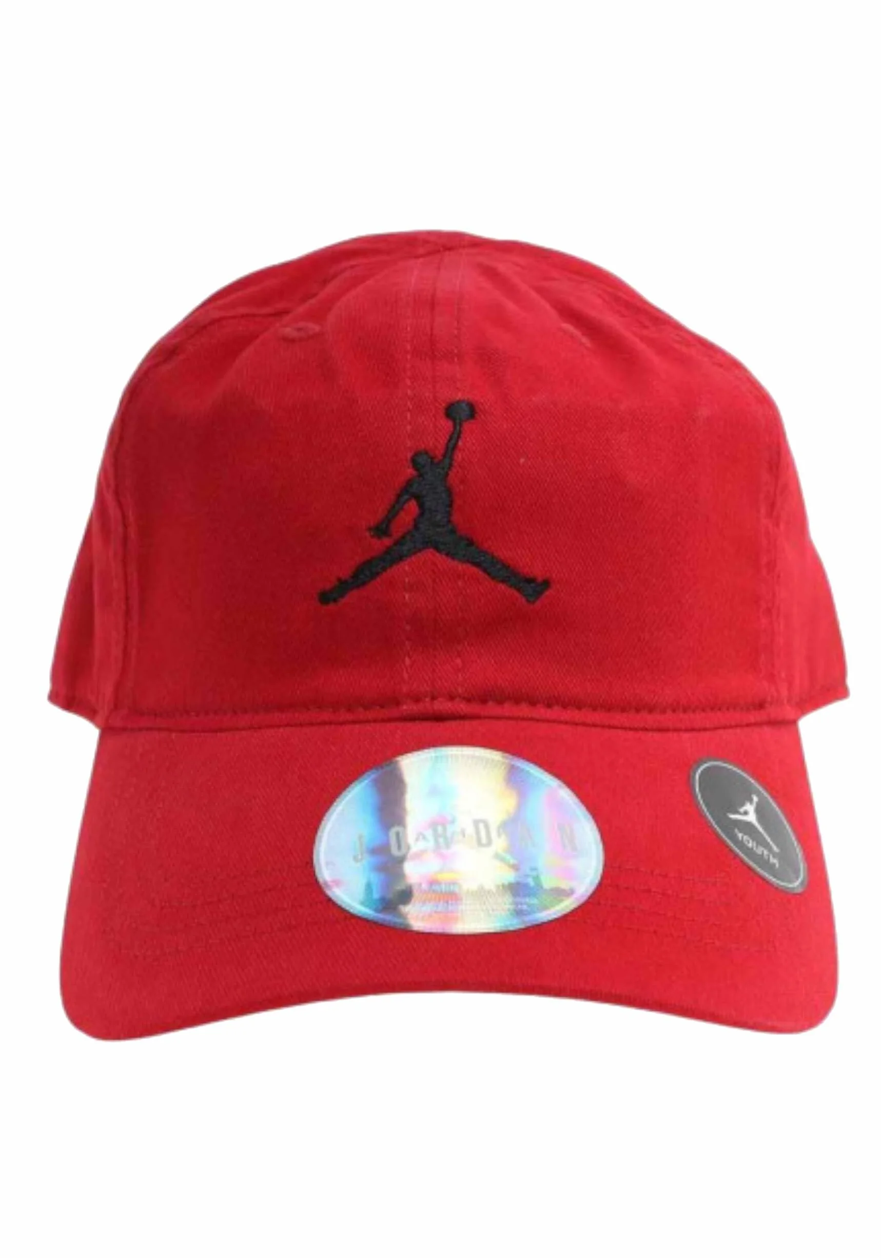 NIKE Jordan Czapka Essential Boy Czapki Czerwony U, [PO] Bawełna lub mieszanka bawełny