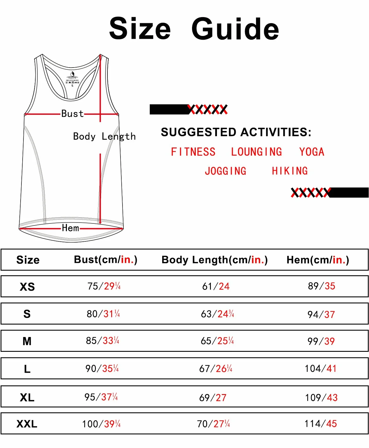icyzone Damski sportowy top do jogi, tank top, podkoszulek na plecach, do biegania, fitnessu