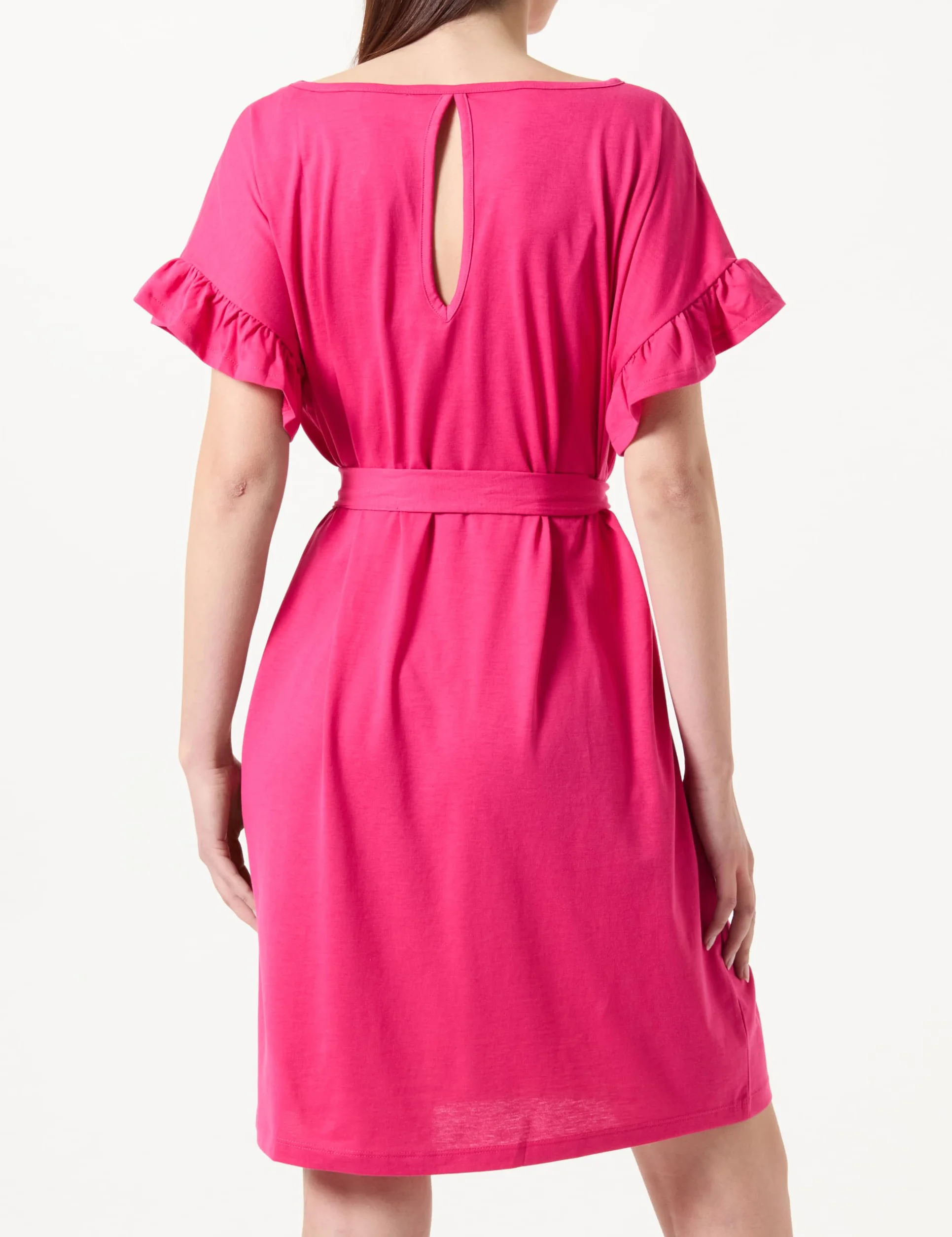 Vila Sukienka Kobiety Visummera Boat Neck S/S Dress/R