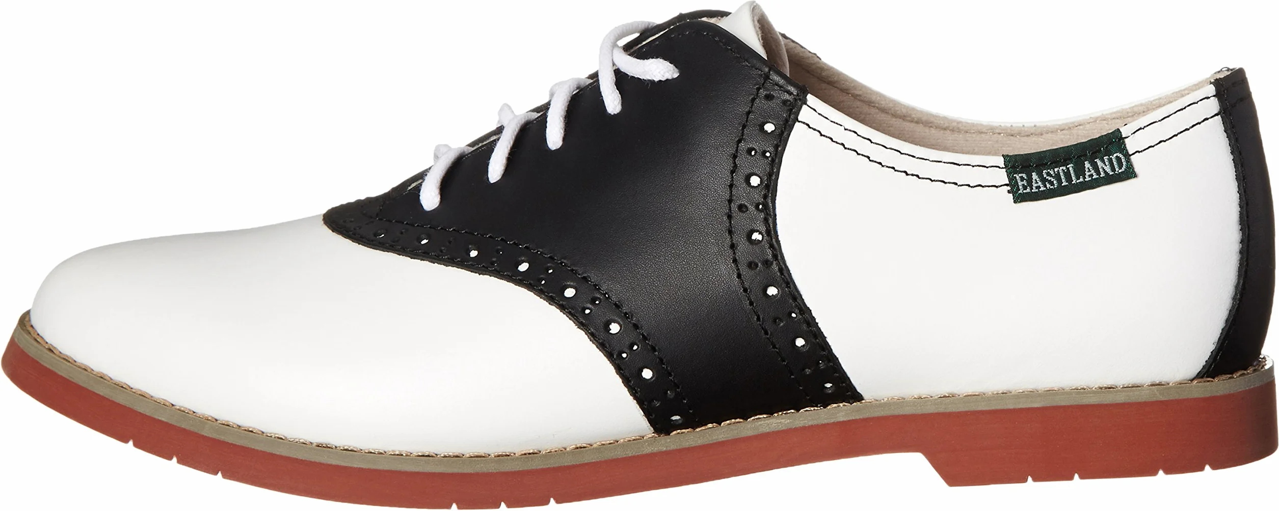 Eastland Sadie Oxfords damskie, Czarny, biały, 41 EU