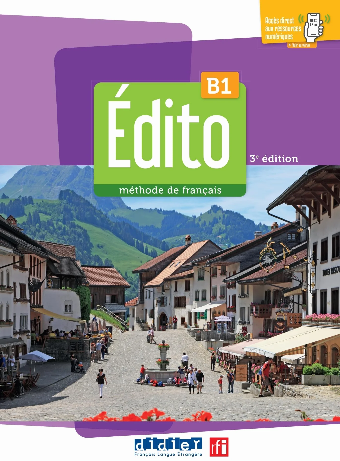 Édito B1 - édition 2022-2024 - Livre + didierfle.app: Nouvelle Edition 2023