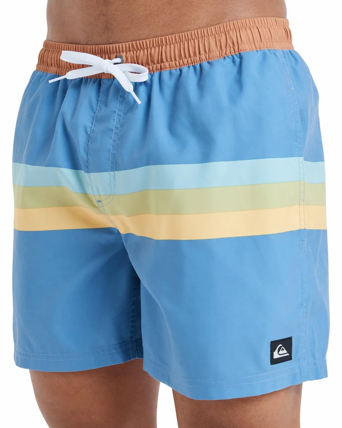 Quiksilver Boardshorts EVERYDAY STRAIGHT VOLLEY 15 męskie niebieskie L, Coronet niebieski pasek retro, L
