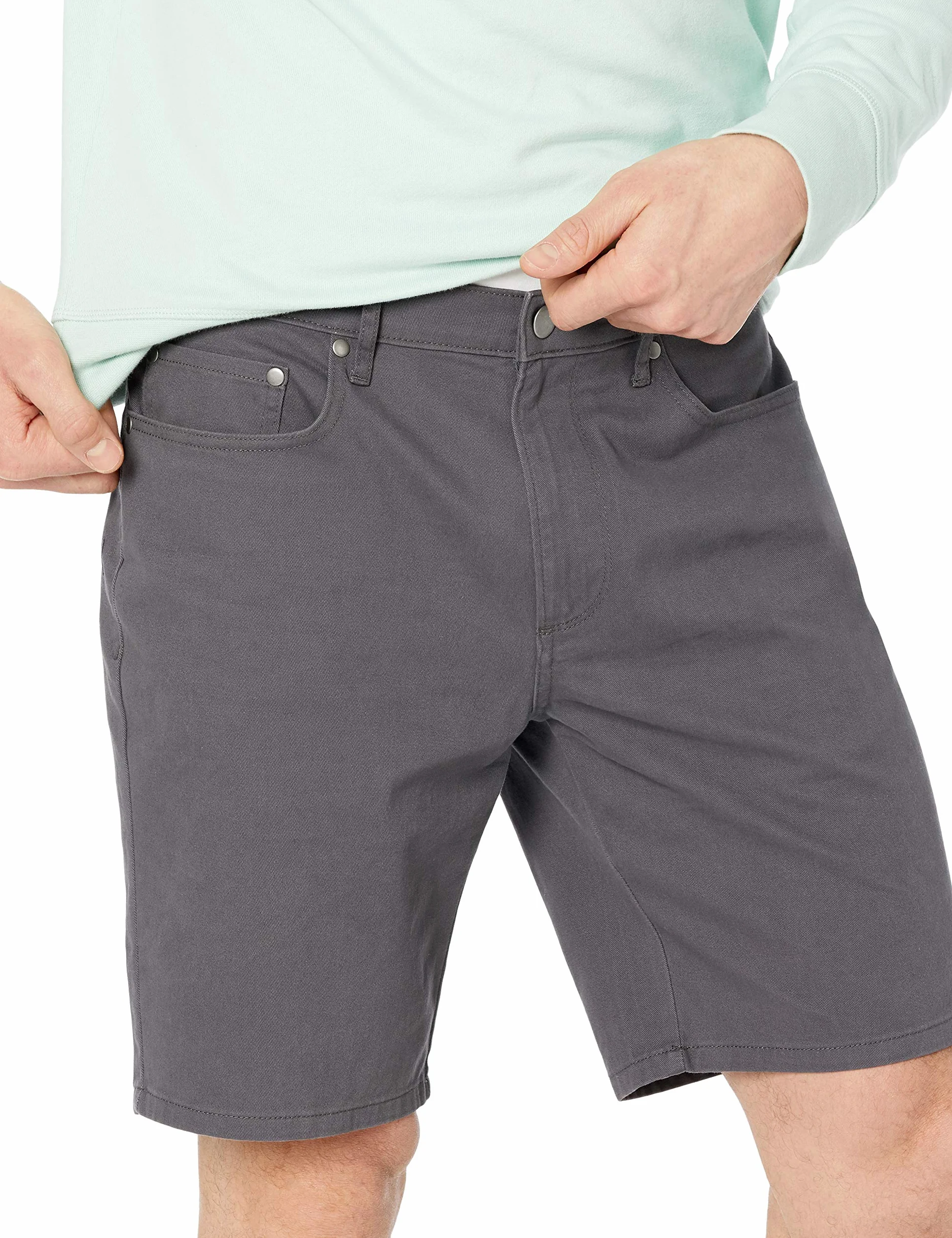 Amazon Essentials Mężczyźni Spodenki ze stretchem i 5 kieszeniami 23 cm slim fit