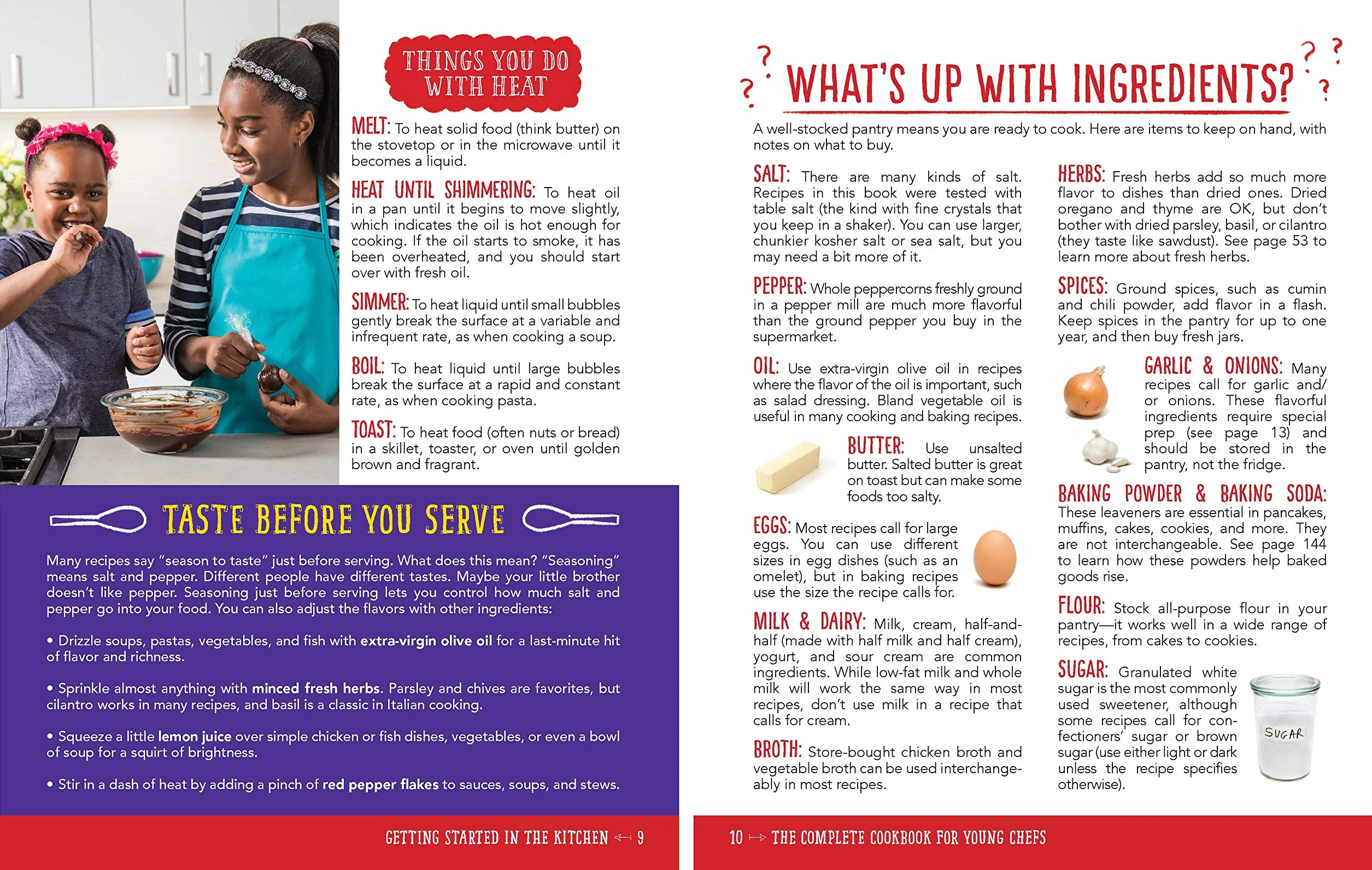 The Complete Cookbook for Young Chefs: 100+ Recipes That You'll Love to Cook and Eat