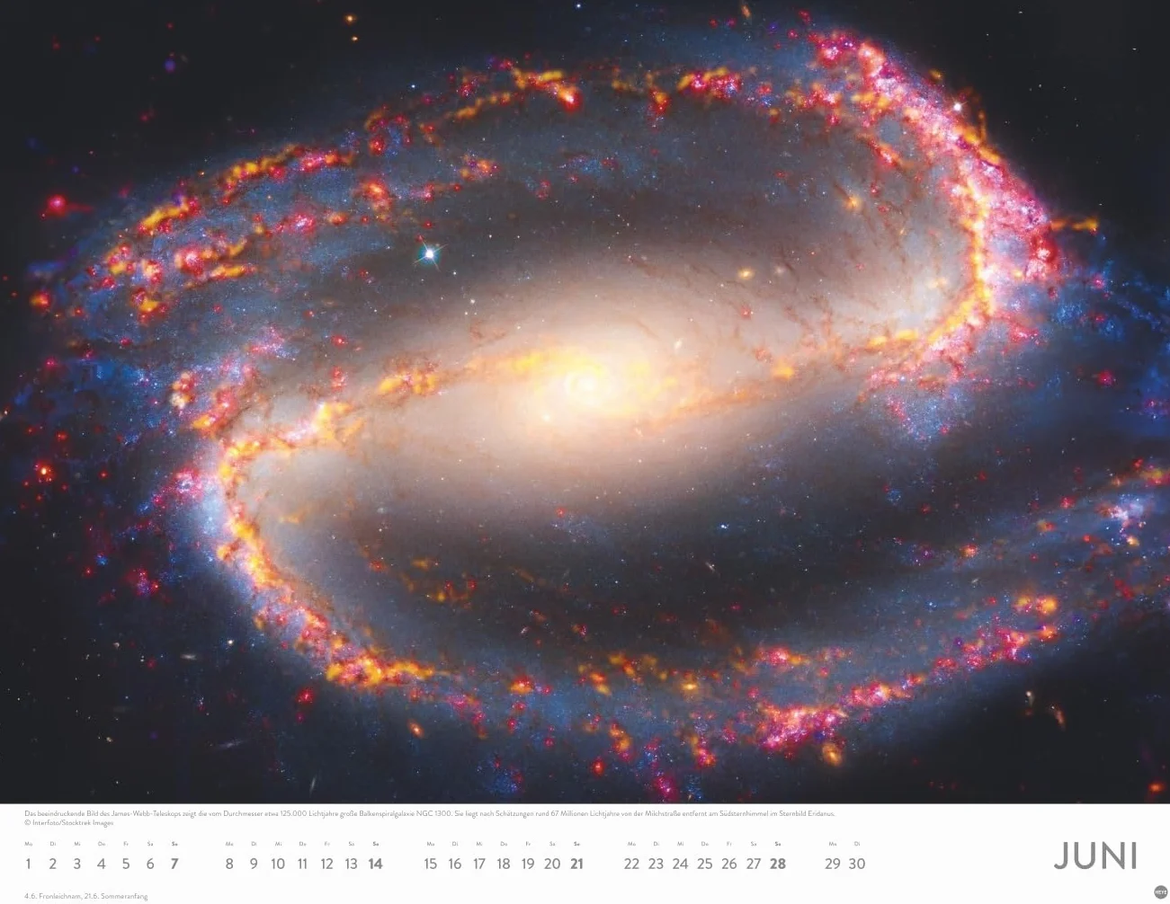 Das Universum Posterkalender 2026: Fotokalender mit Spiralgalaxien und Nachbarplaneten. Wand-Kalender 2026 Posterformat mit Fotos unter anderem vom Hubble-Weltraumteleskop.