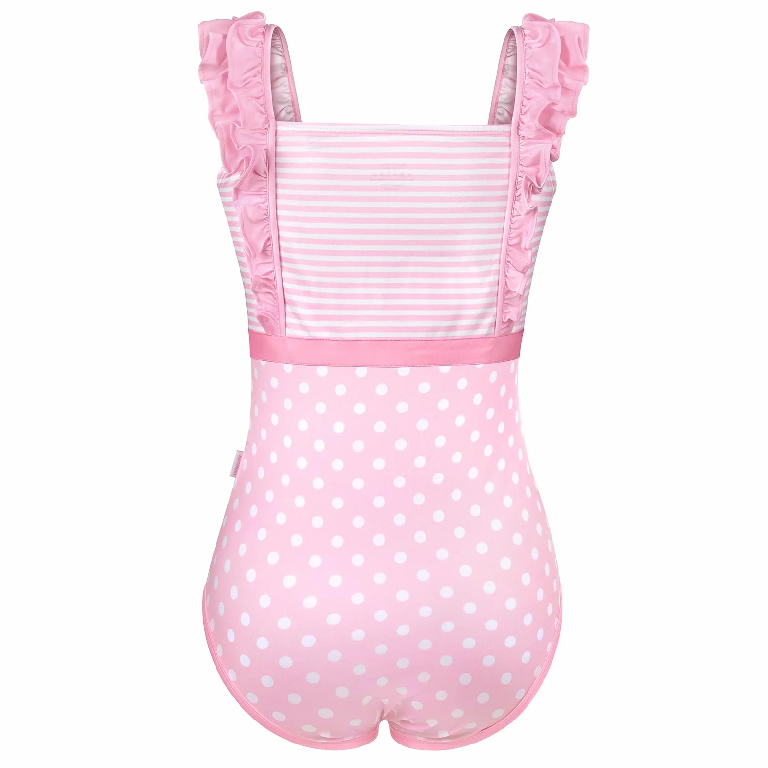LittleForBig Śpioszki Onesie jedwabiste, marszczone paski, piżama, body - Usagi Camisole Onesie