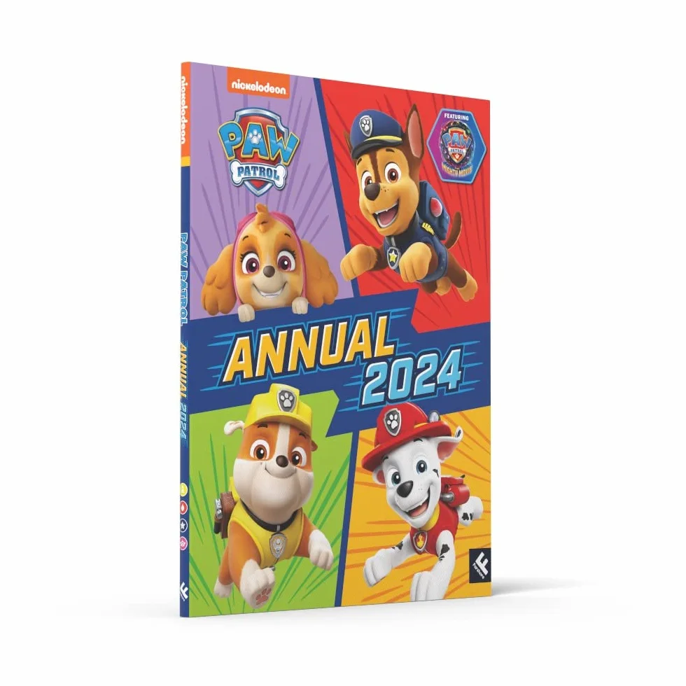 Paw Patrol Annual 2024: Brand-New Illustrated Gift Annual for Children, perfect for fans of the hit Nickelodeon TV show aged 2, 3, 4, 5 years