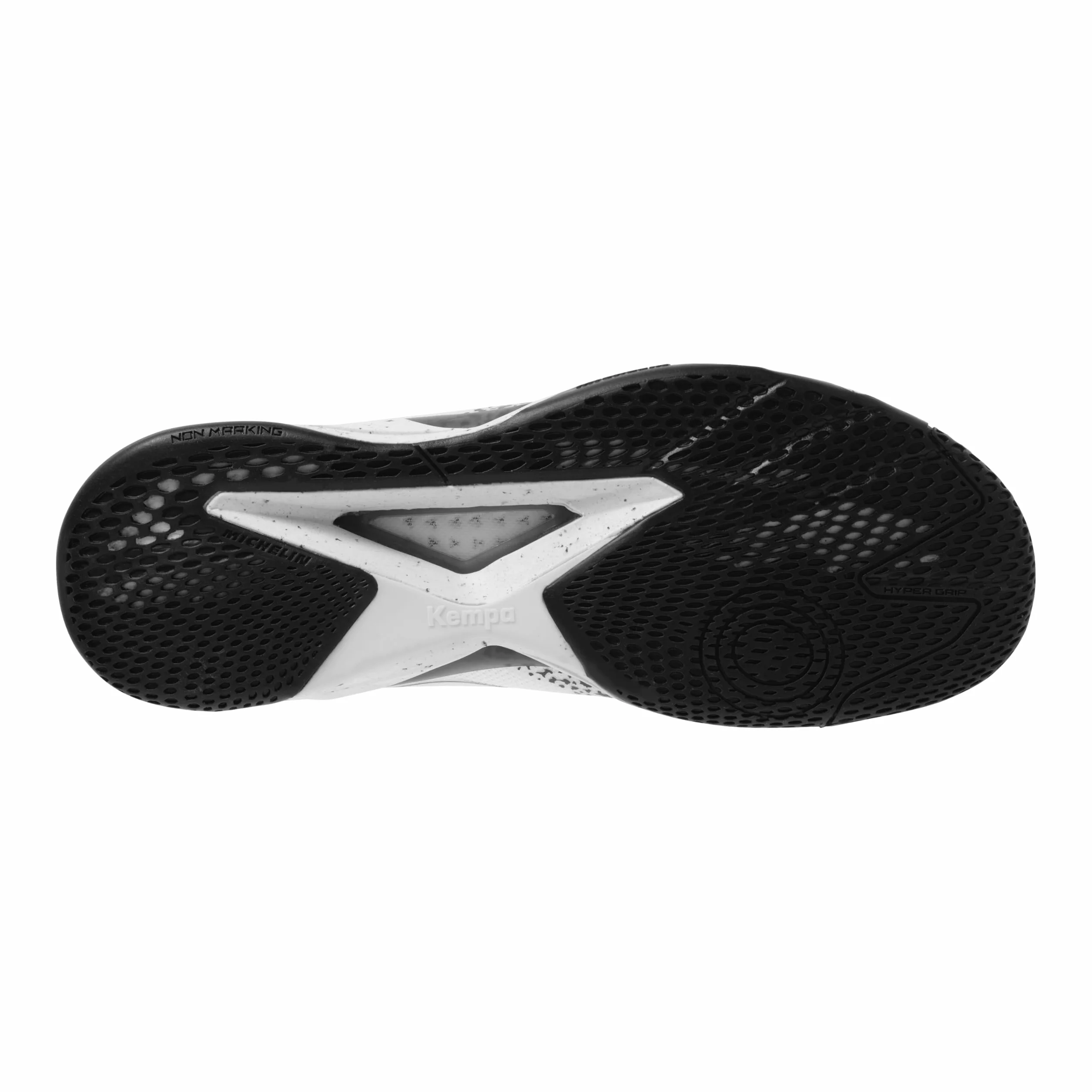 Kempa Męskie buty do piłki ręcznej Wing Lite 2.0, białe/czarne, rozmiar 43 EU, biały czarny, 43 EU