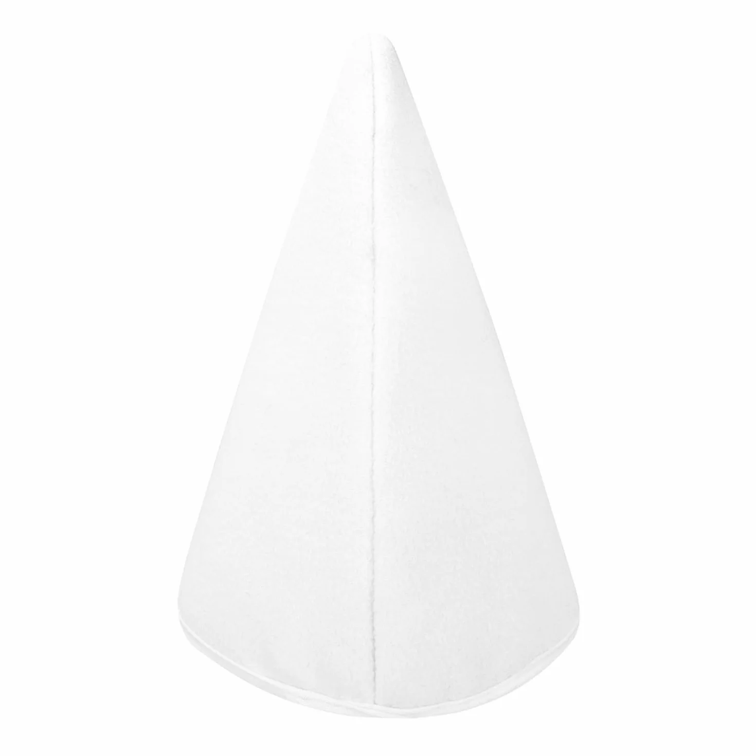 Boland 01354 - filcowa czapka krasnoludkowa, biała, unisex, kapelusz, czapka, bajka, gnom, kostium, karnawał, impreza tematyczna