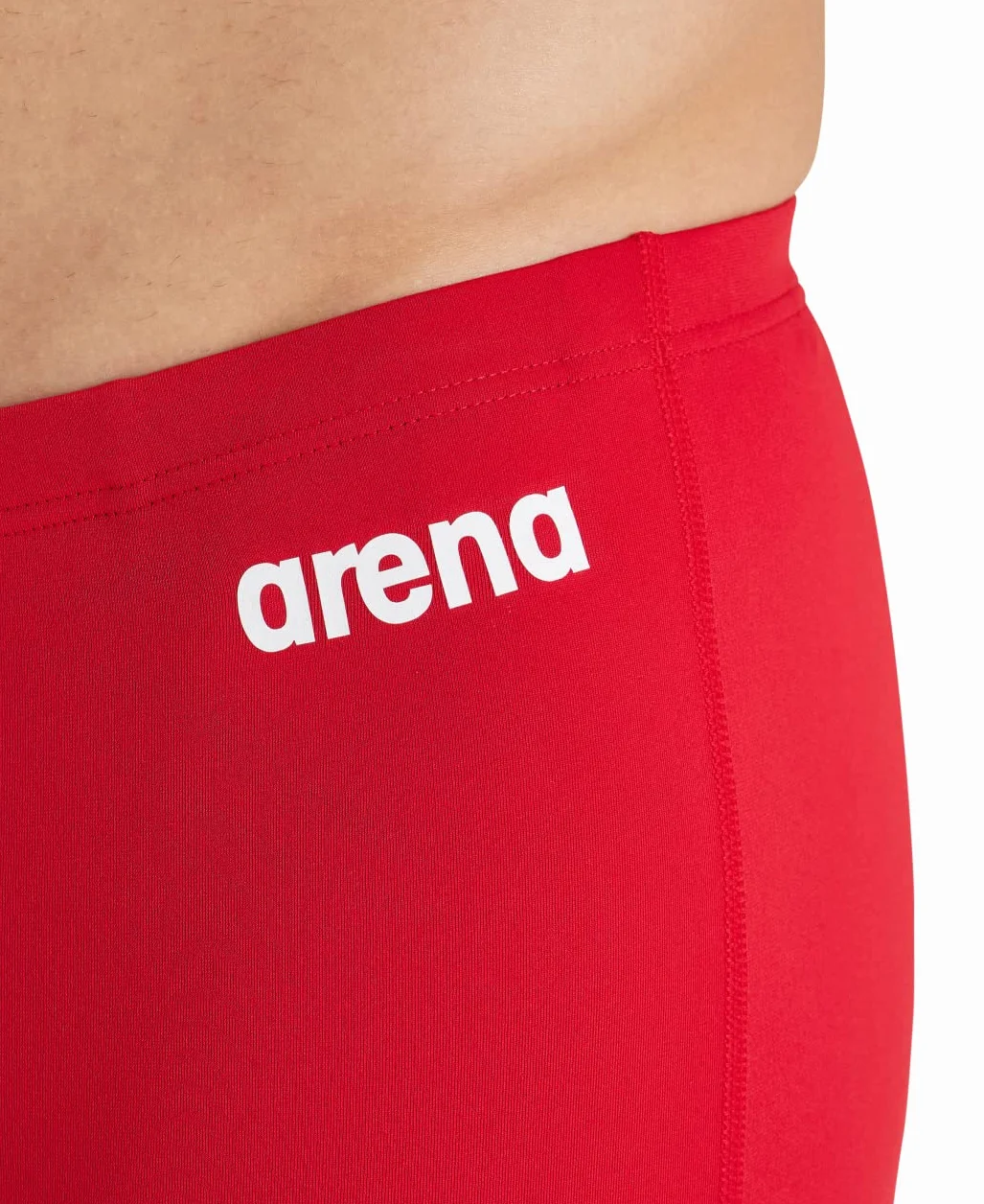 Arena Solid Team męski kostium kąpielowy, szybkoschnący, materiał MaxLife o maksymalnej odporności na chlor, UPF 50+ ochrona przed promieniowaniem UV