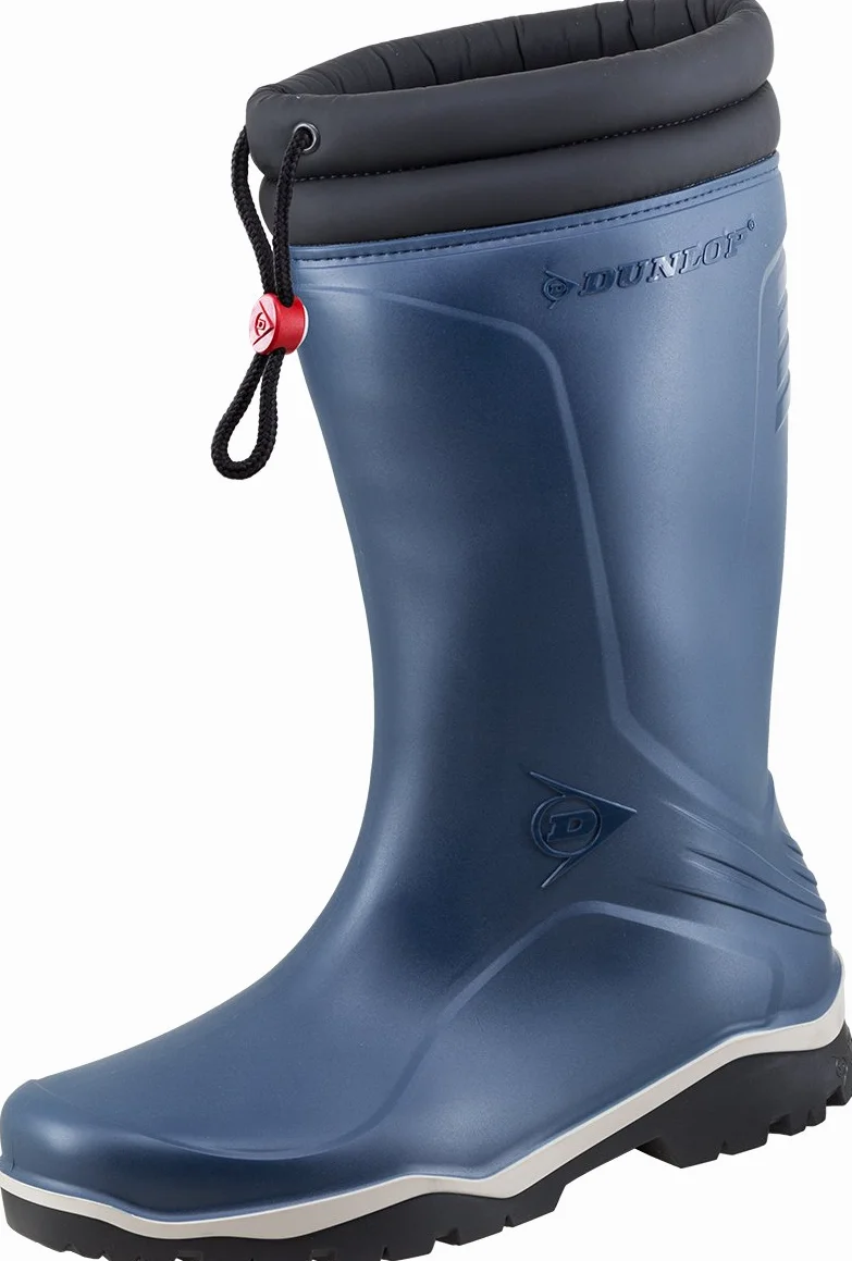 Dunlop K454061 Blizzard kalosze gumowe, niebieskie, 41 EU