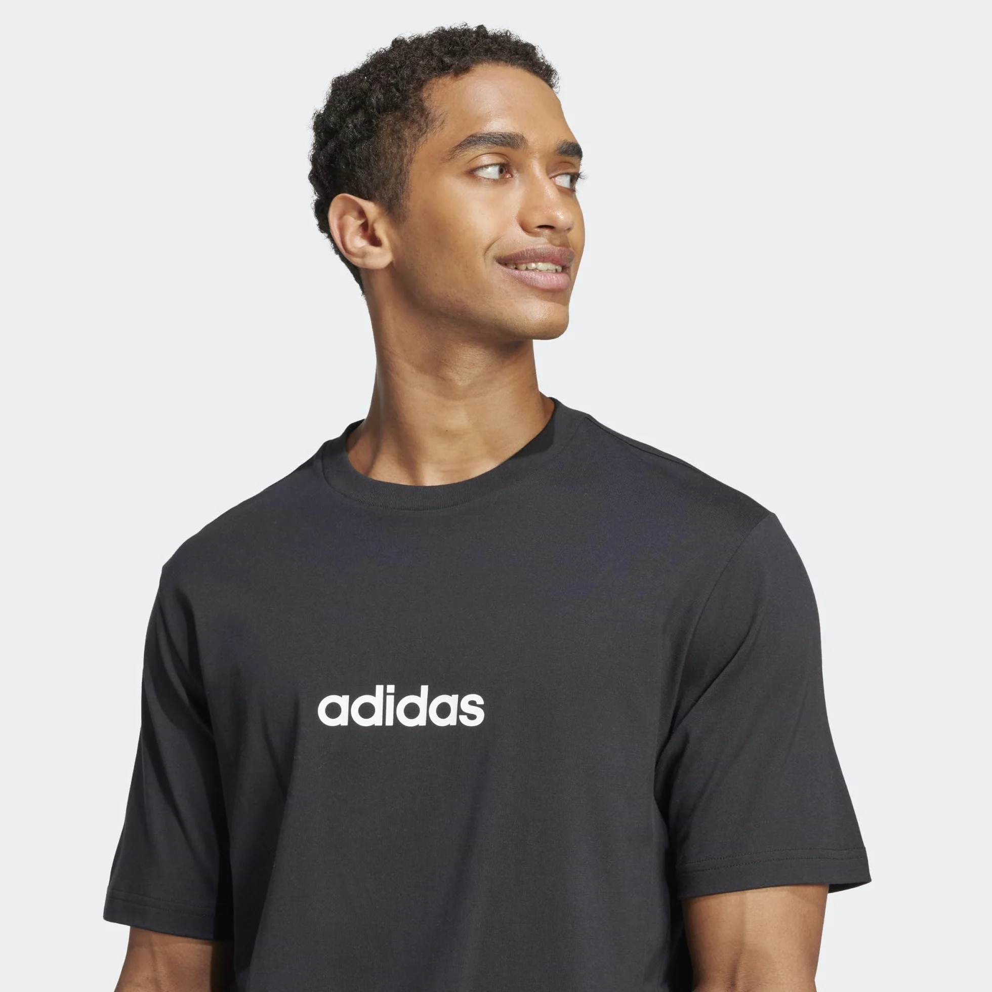 adidas Koszulka Mężczyźni Essentials Linear Single Jersey Tee
