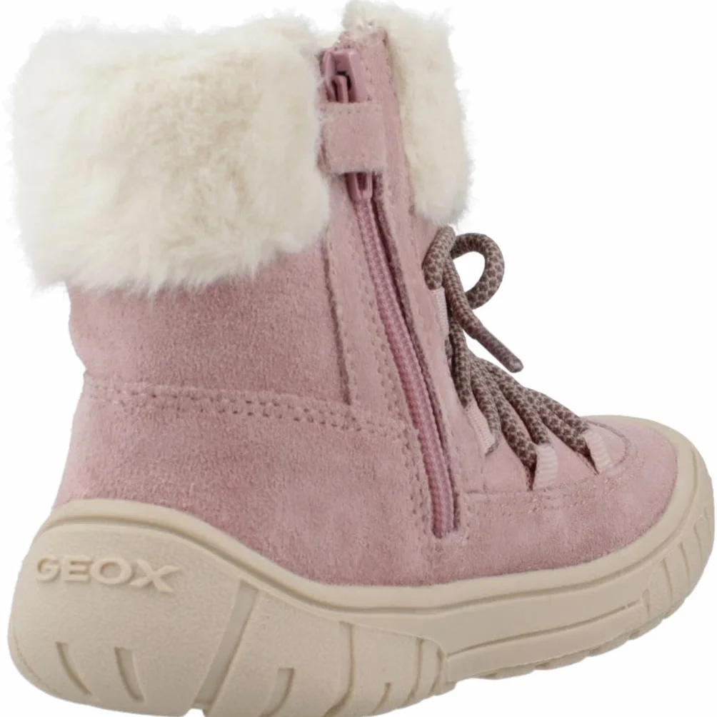 Geox Baby B Omar Girl WPF a Boots dziecięce, stara róża, 10 UK Child