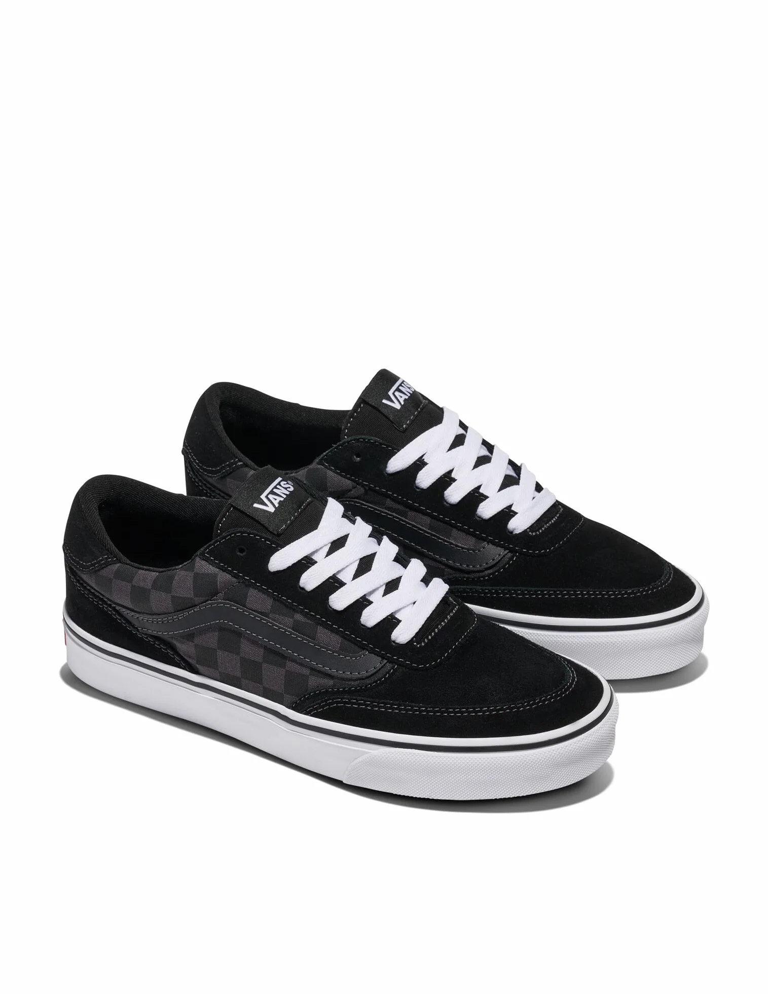 Vans Męski Buty Sportowe Brooklyn Suede, Black/Asphalt