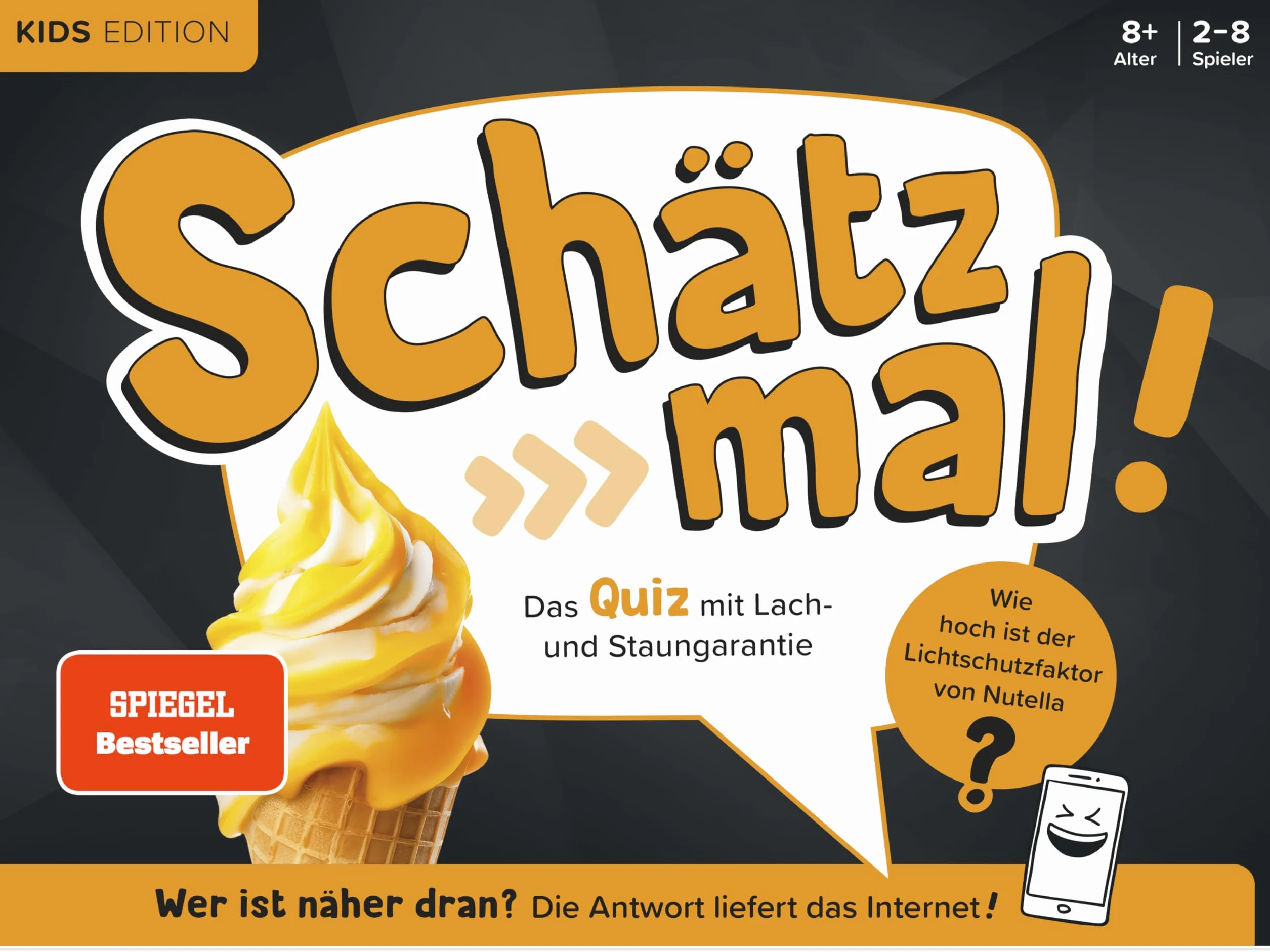 Schätz mal! Kids Edition: Das Quiz mit Lach- und Staungarantie I Ab 8 Jahre I 2-8 Spieler I Spiele-Block